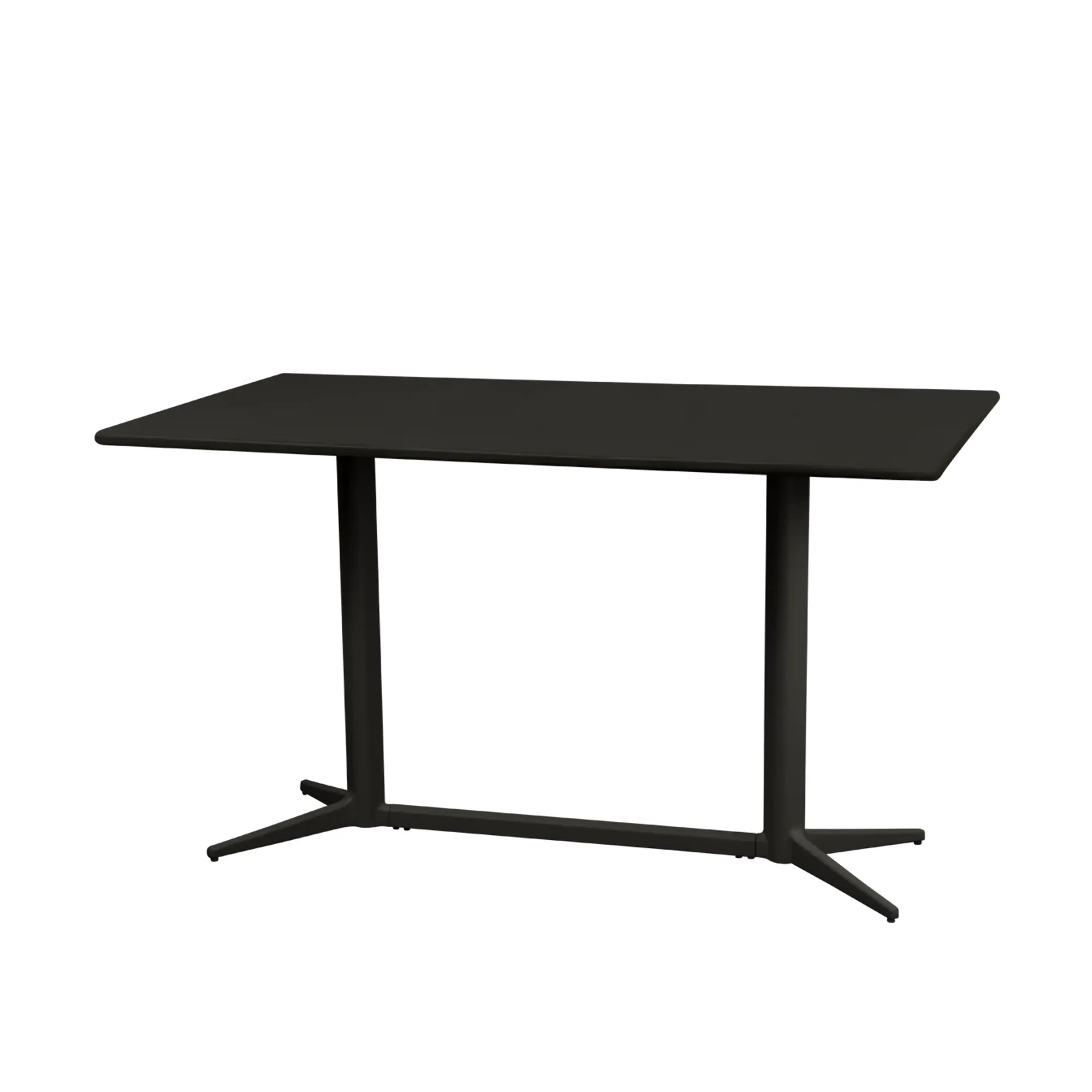 Drop cafebord 130x75 Lava Grey - 1
