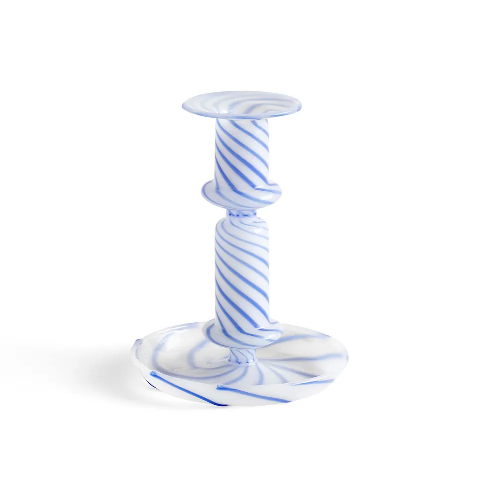 Flare Stripe M Milk / Blue