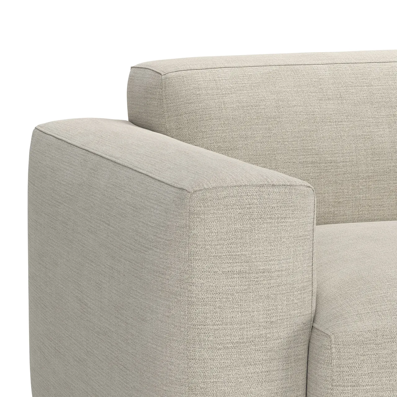 Brick 2-seters sofa sjeselong åpen ende høyre