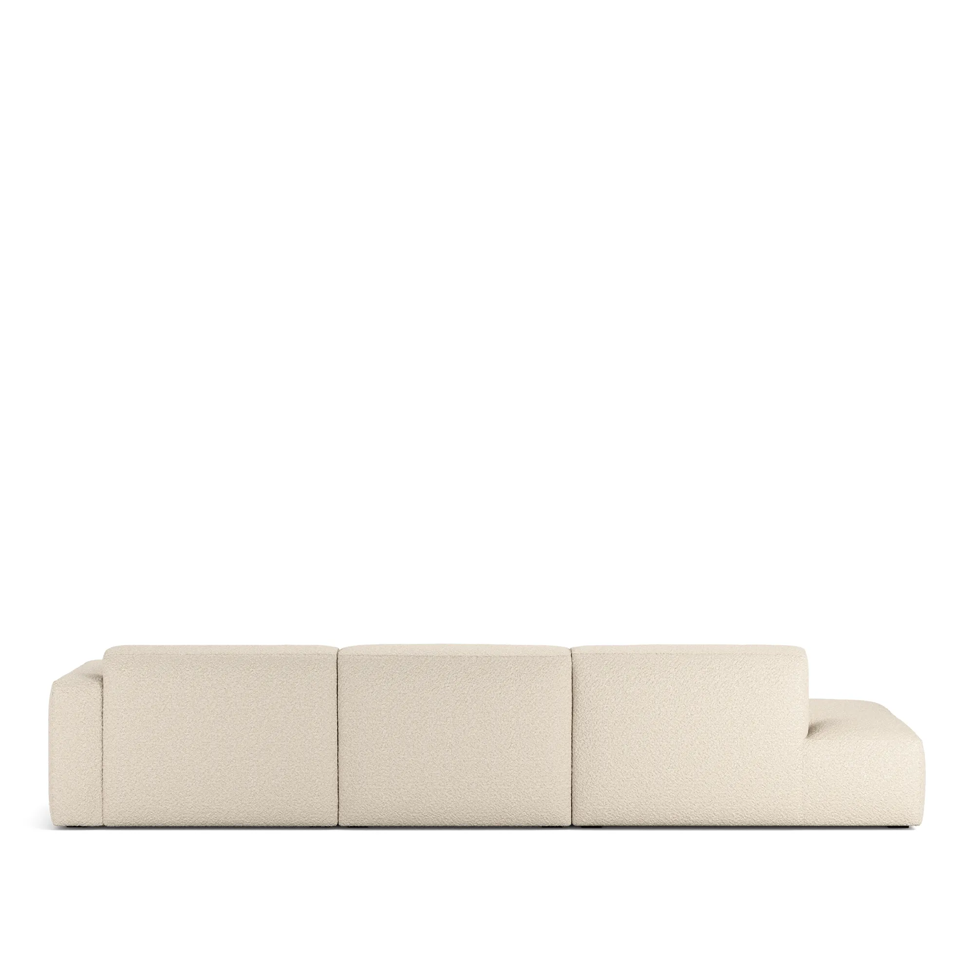 Brick 3-seters sofa sjeselong åpen ende venstre - 6