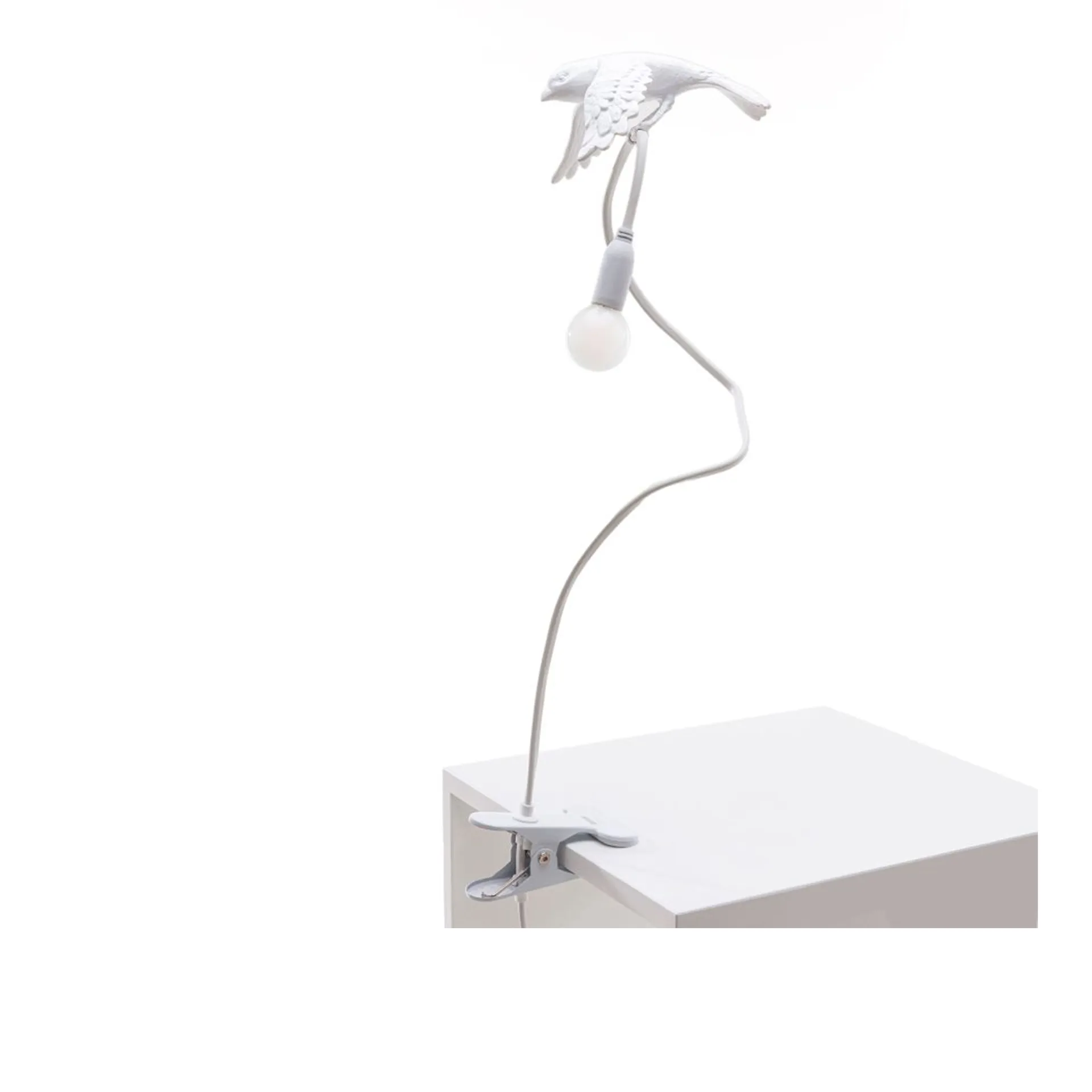 Sparrow Taking Off Lamp With Clamp - Seletti - NO GA