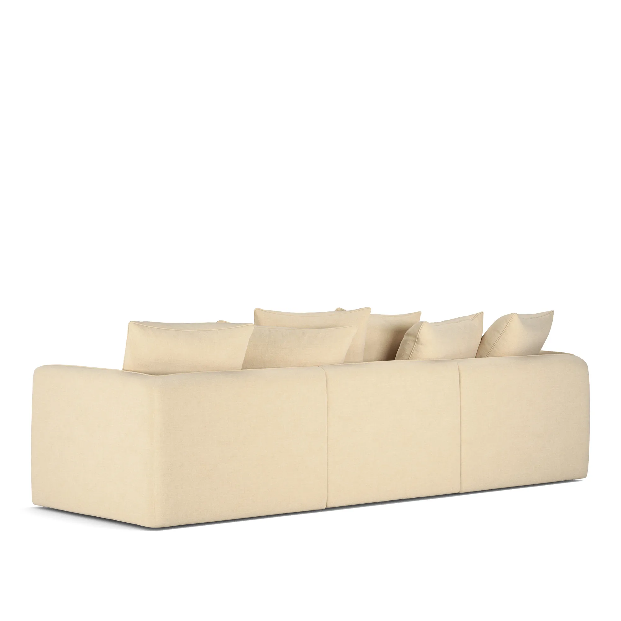 Pavarotti 01 3-seters sofa med fotskammel - 7
