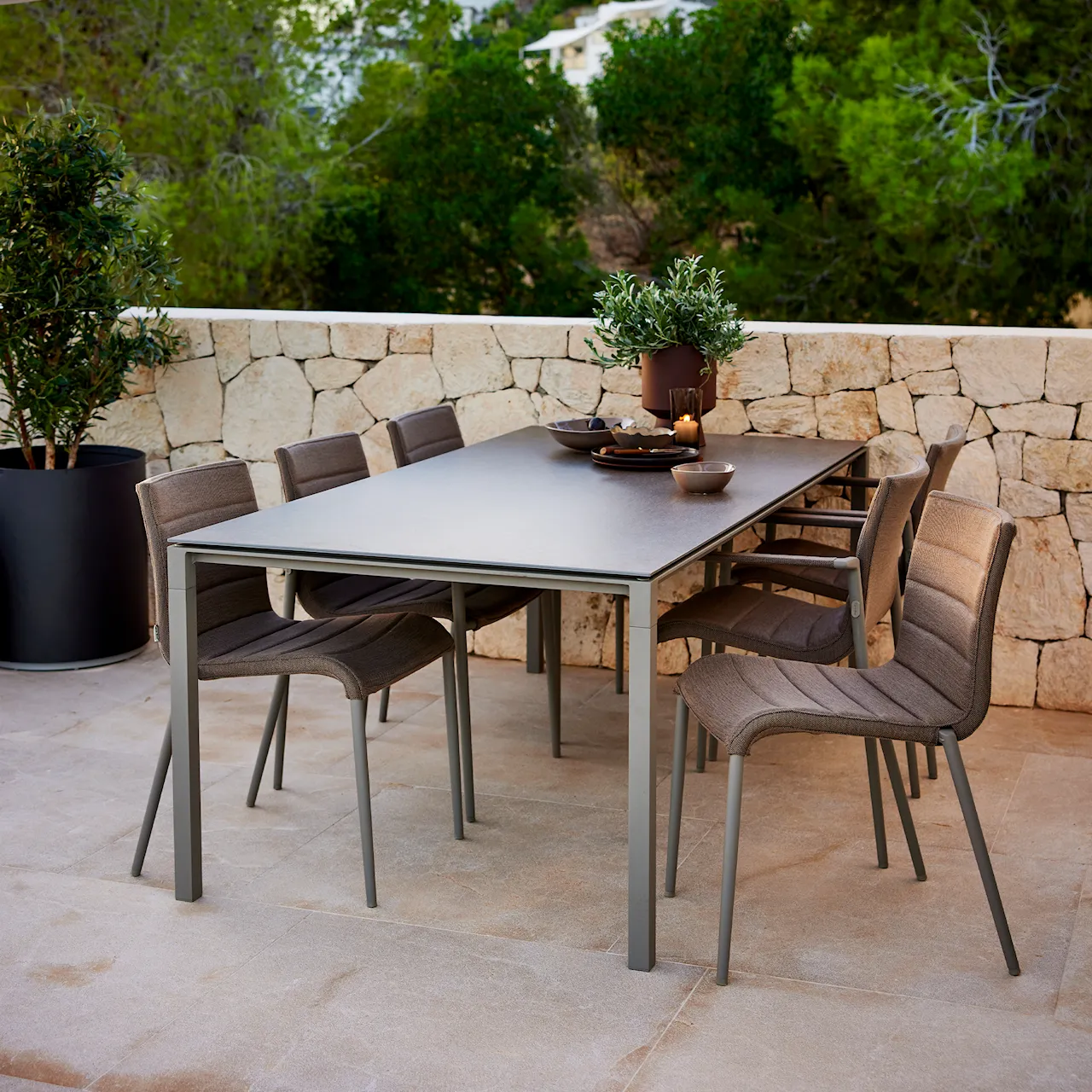 Pure spisebord 280x100 cm Light Grey
