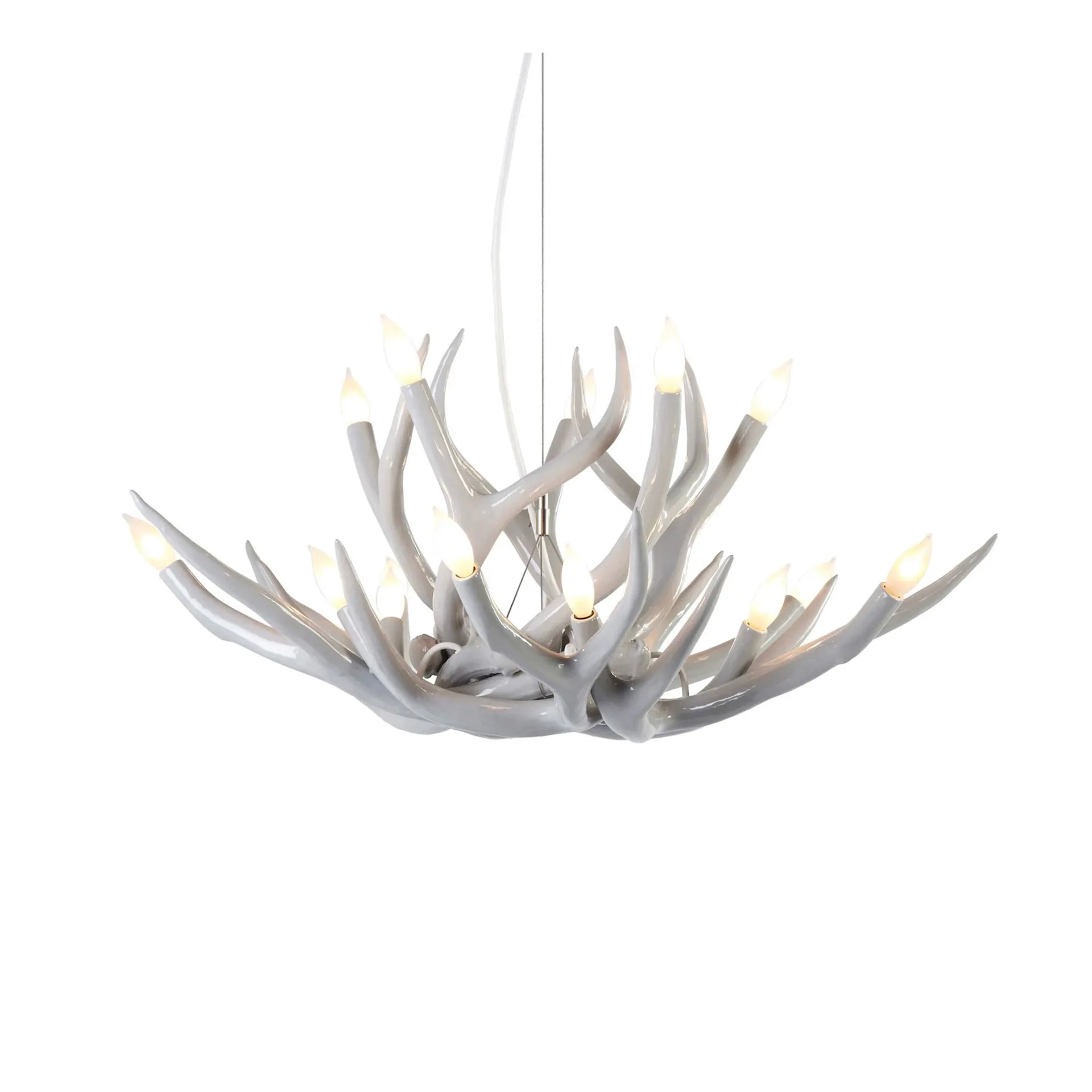 Superordinate Chandelier 10 Antlers - Roll & Hill - Jason Miller - NO GA