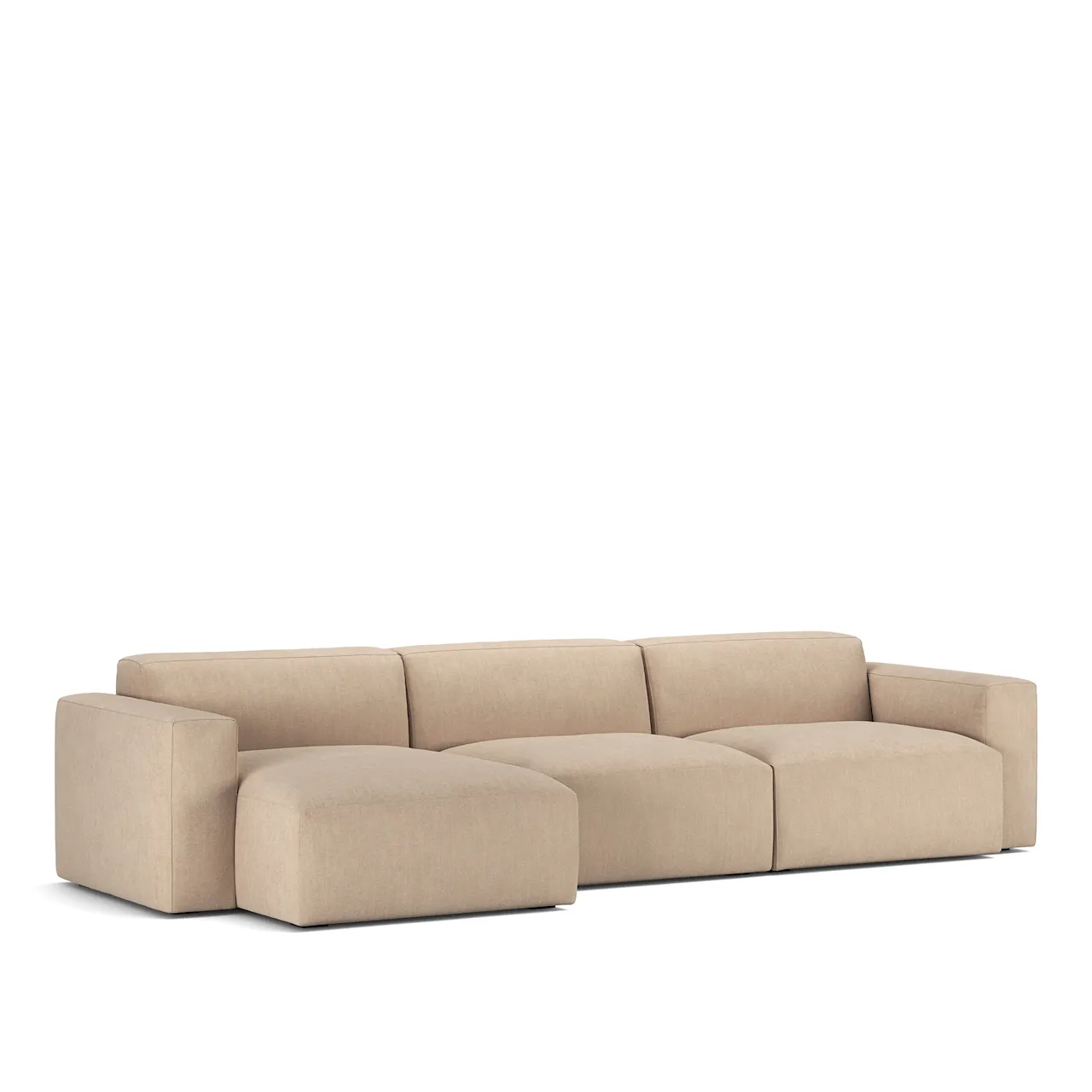 Brick 3-seters sofa sjeselong venstre