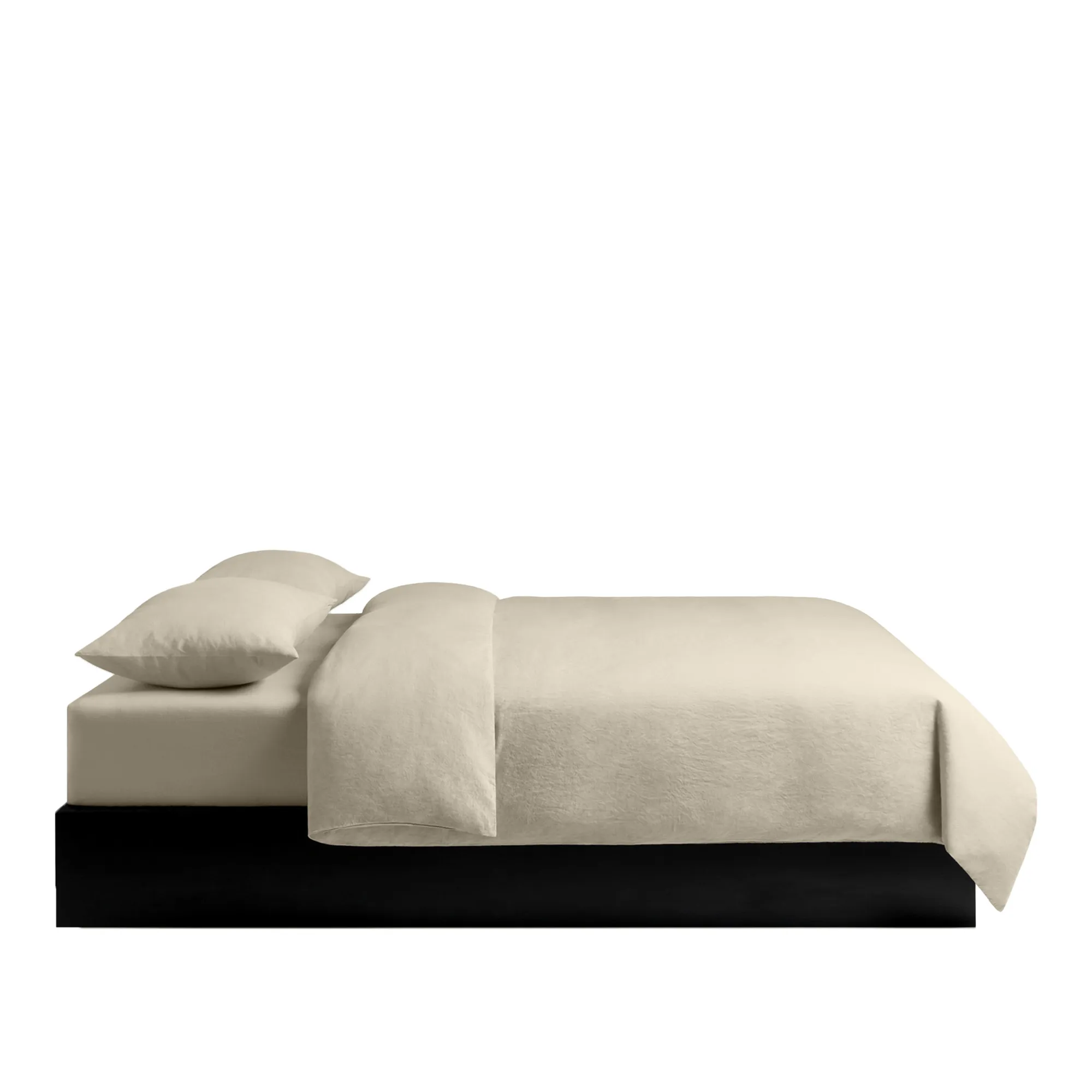 Linen Blend Pale Sand sengesett - 1