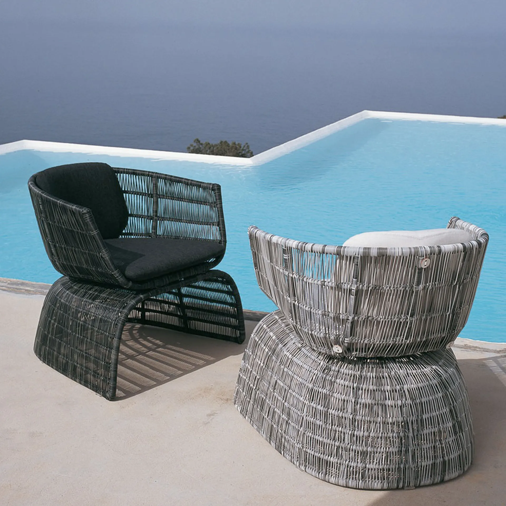 Crinoline Outdoor Small Armchair - B&B Italia - Patricia Urquiola - NO GA