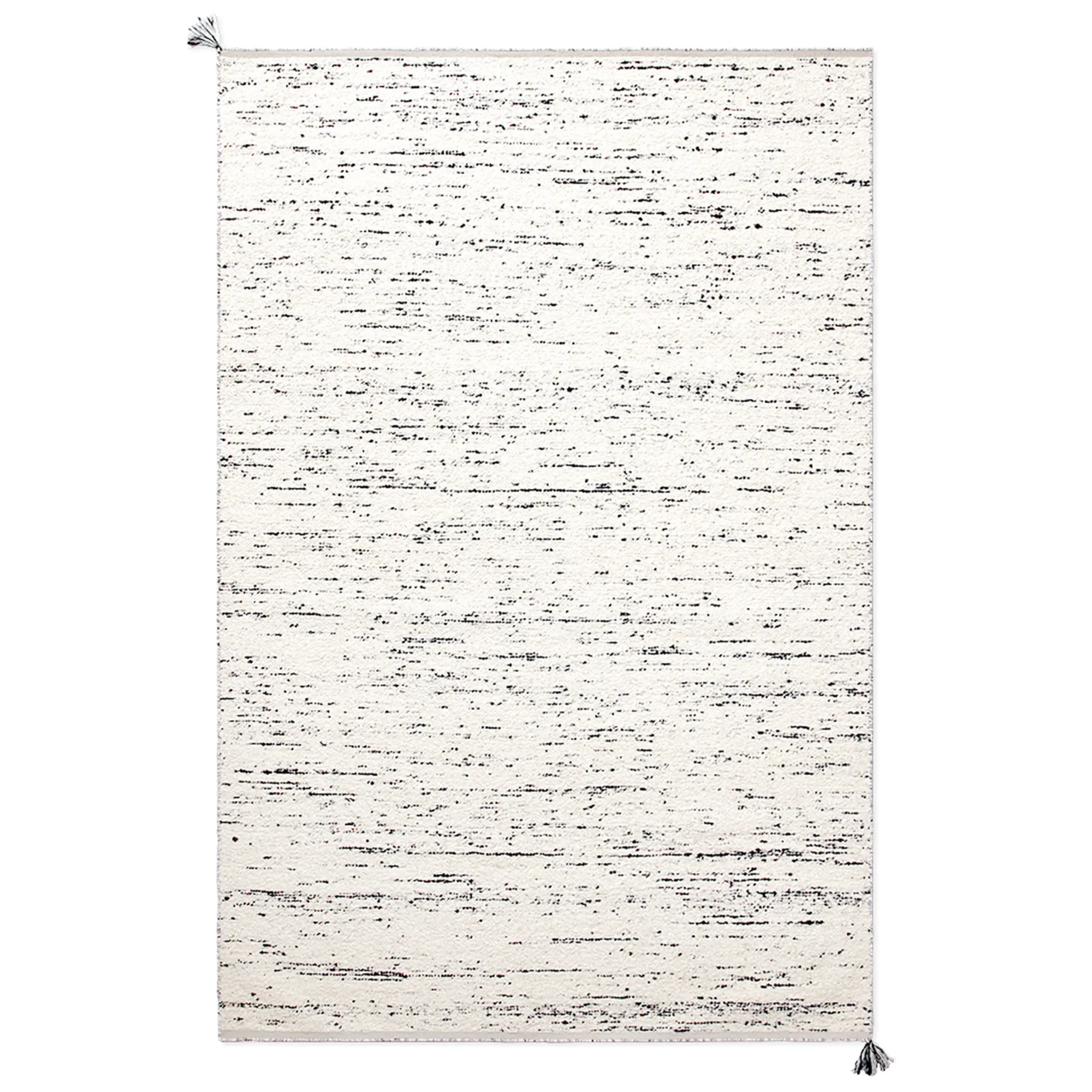 Boucle Cream/Black ullteppe - 1