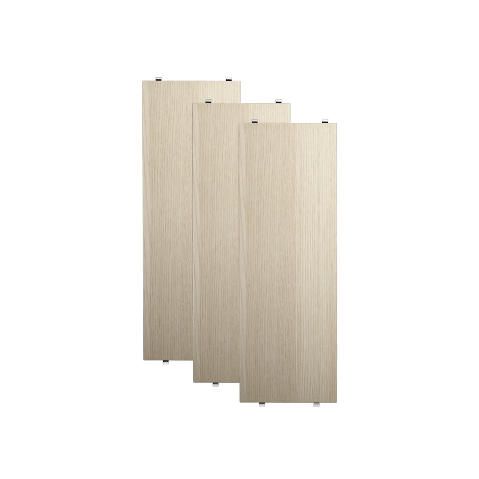 Hylleplate 58x20cm 3-pack