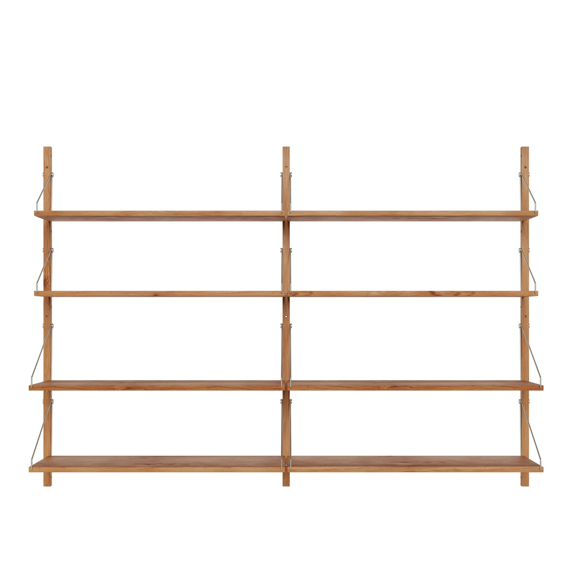 Shelf Library Double Section hyllesystem - 1