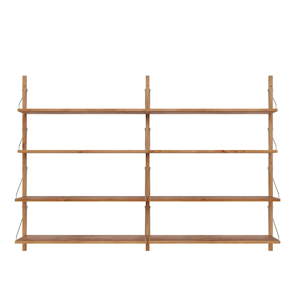 Shelf Library Double Section hyllesystem
