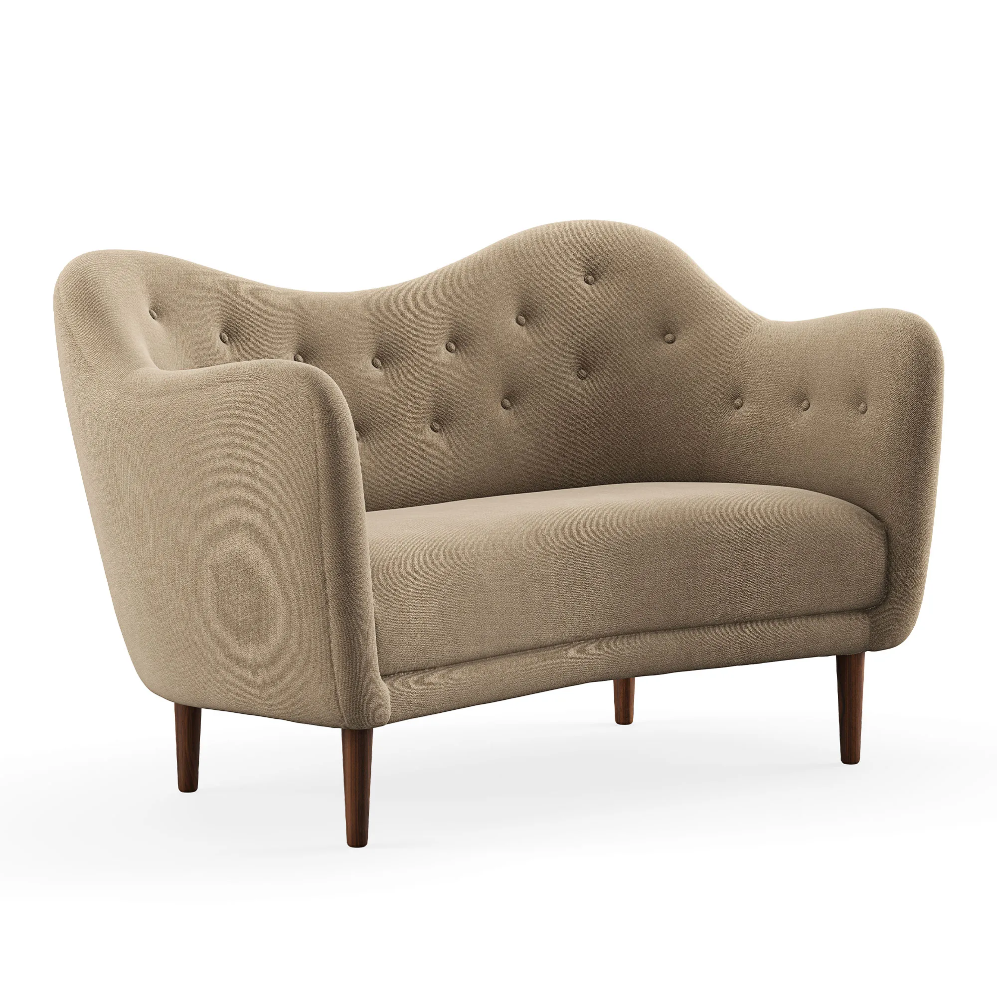 46 sofa Walnut - 1