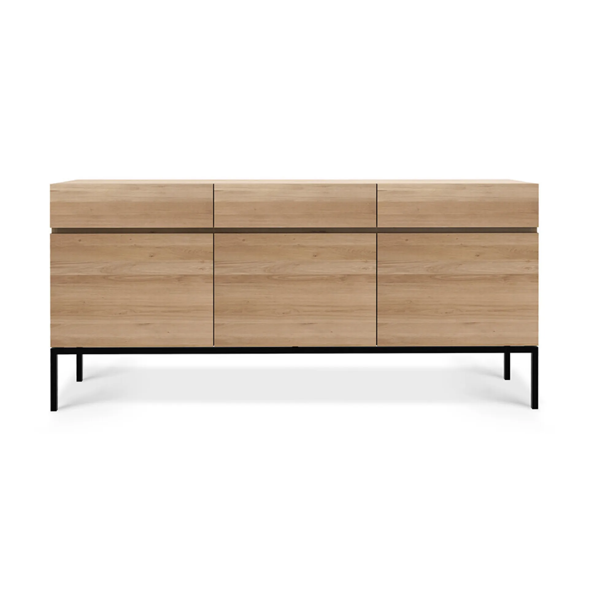 Ligna Sideboard Black Metal Legs - Ethnicraft - NO GA