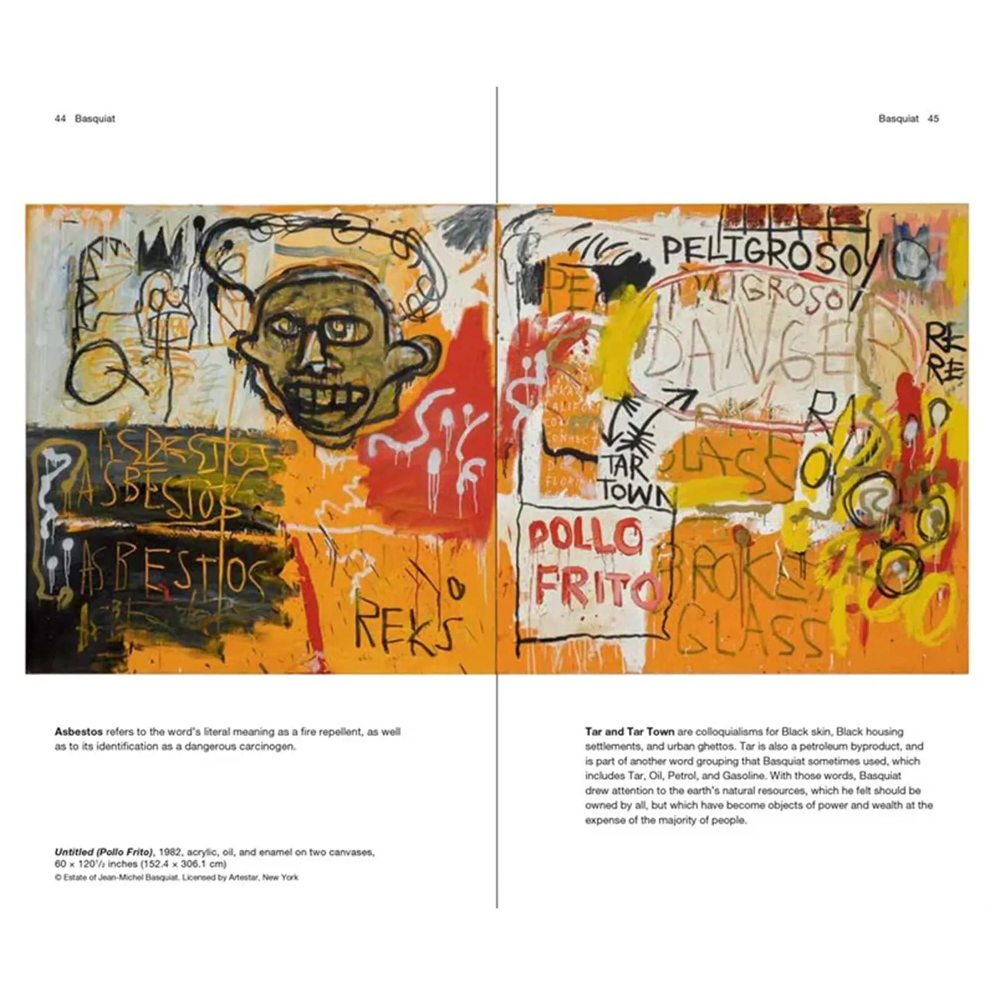 Jean-Michel Basquiat Handbook kunstbok - 7