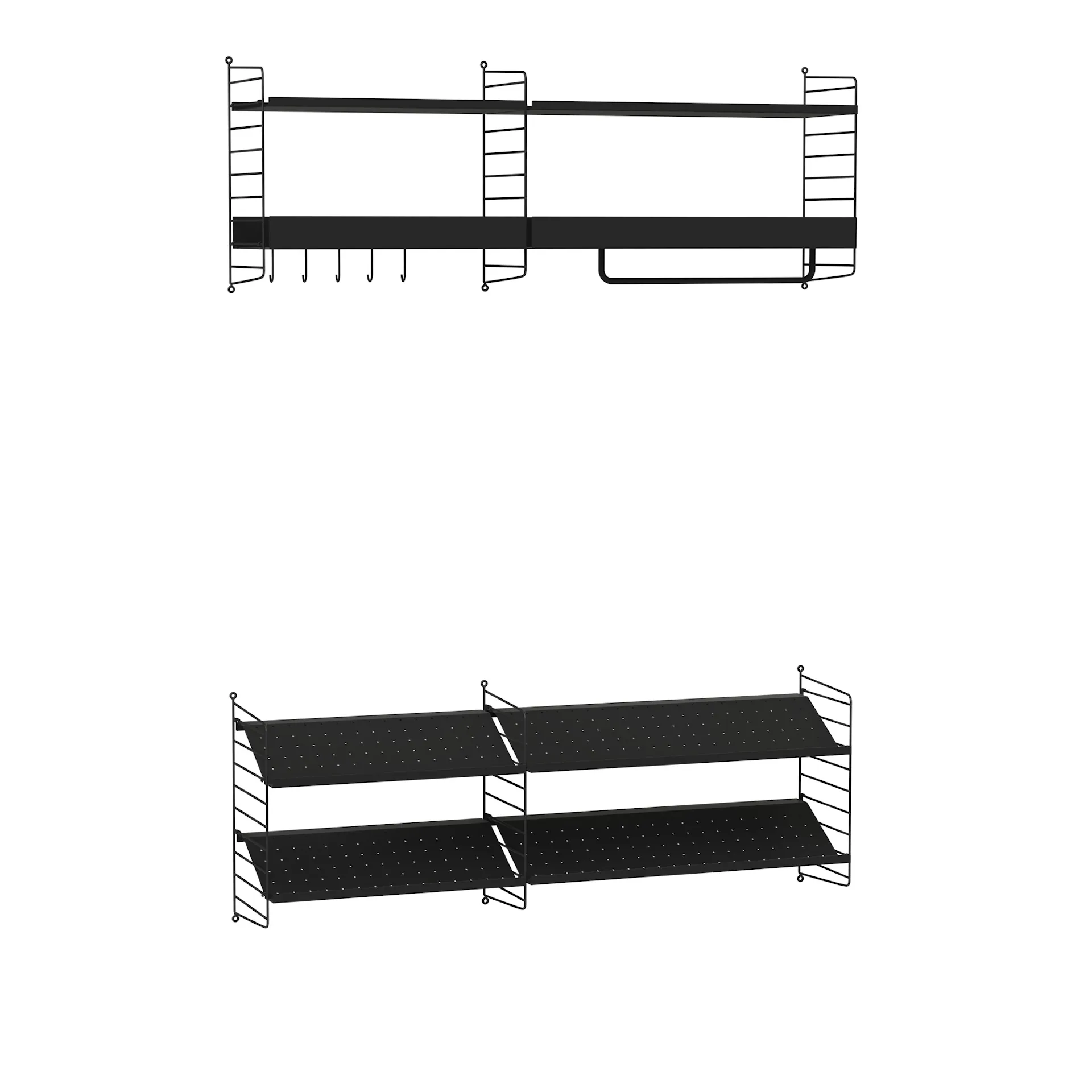 Hall hyllesystem H - String - Nils Strinning - NO GA