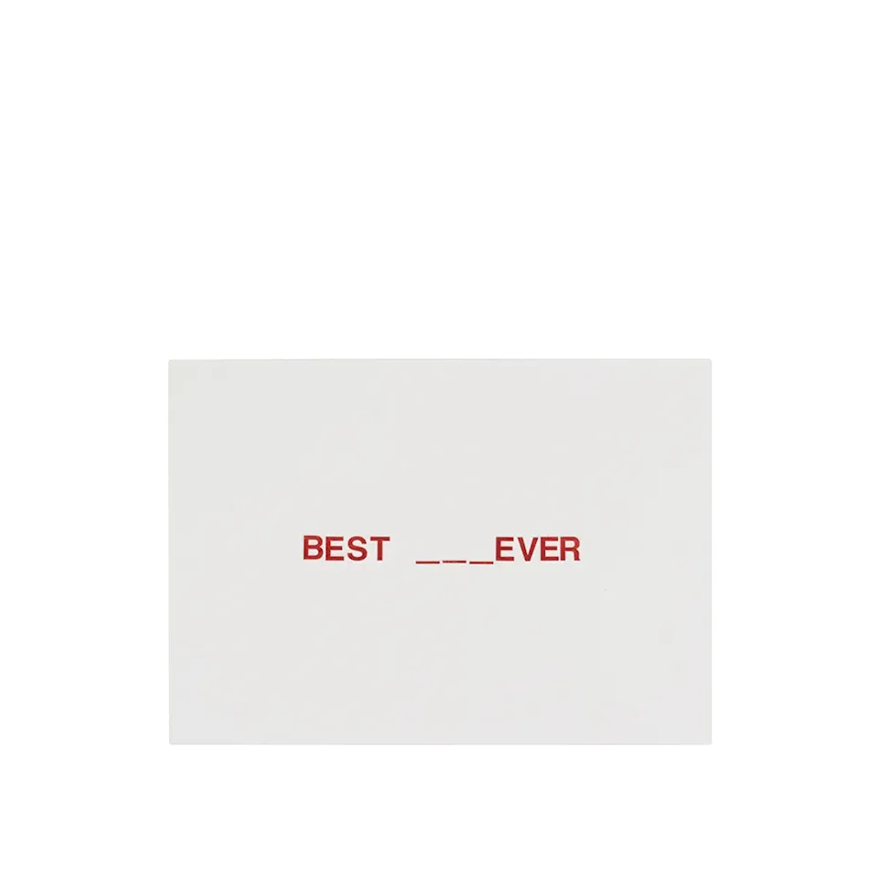 Underscore card - Best forever