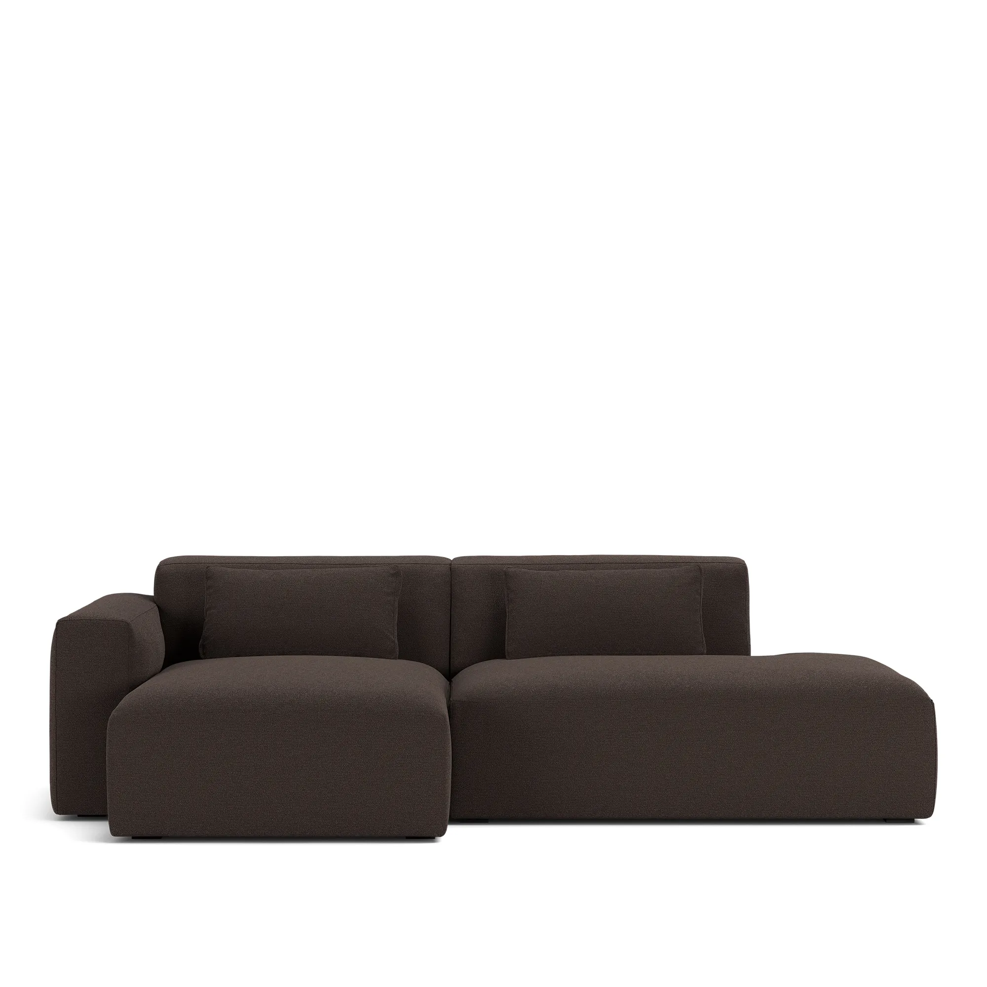 Brick 2-seters sofa sjeselong åpen ende høyre - 9
