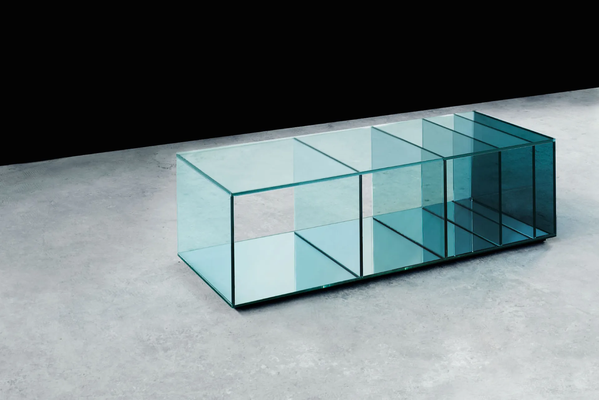 Deep Sea Rectangular Coffee Table - Glas Italia - Nendo - NO GA