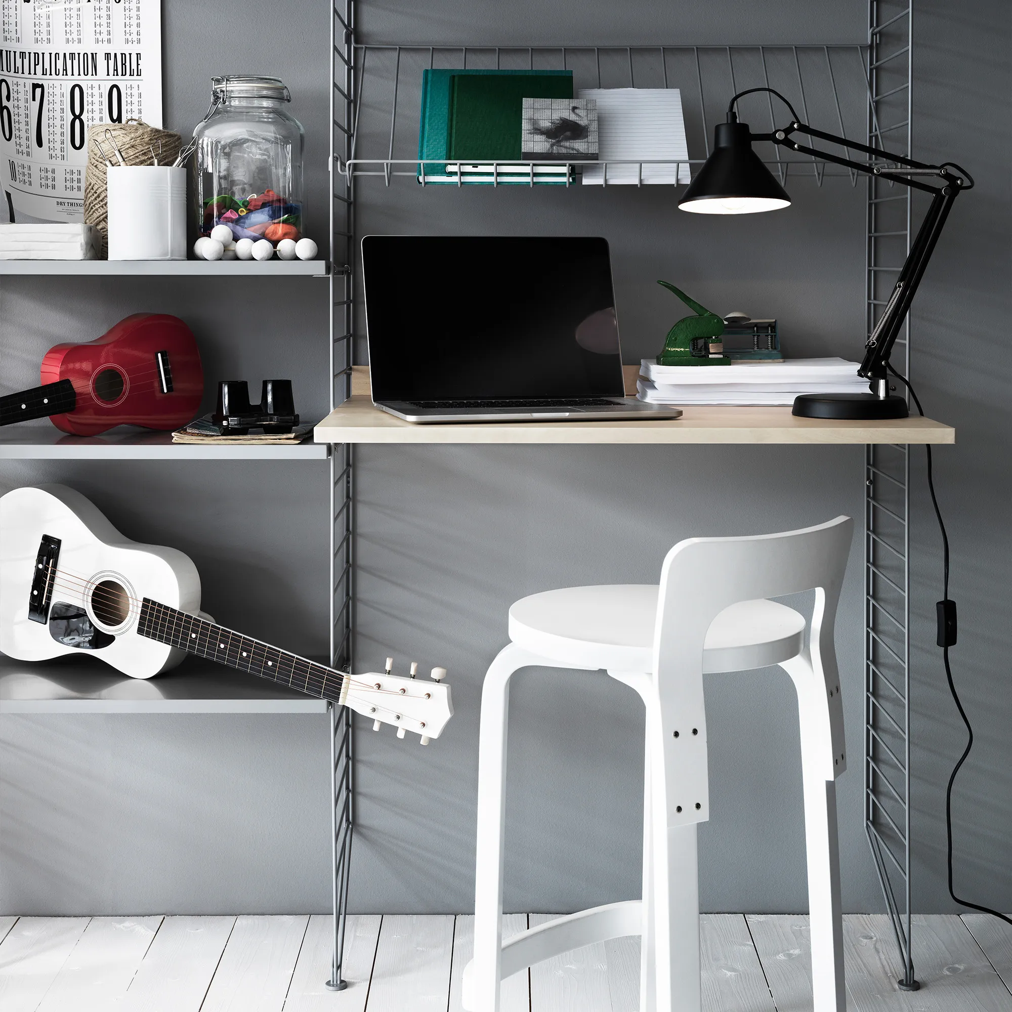 String arbeidsbord 78 cm - 5