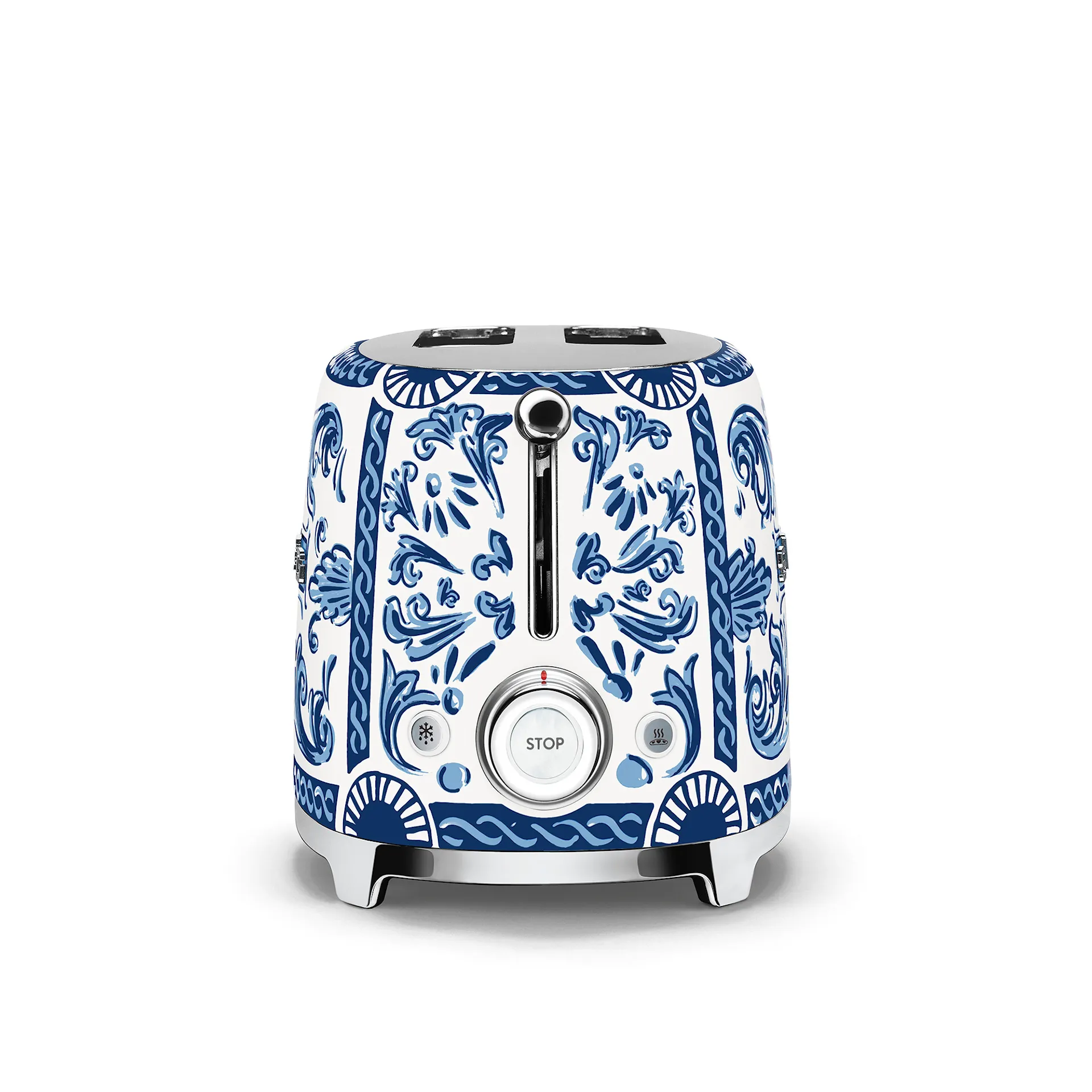 Smeg 2 Slices Toaster Dolce&Gabbana Blue - Smeg - NO GA