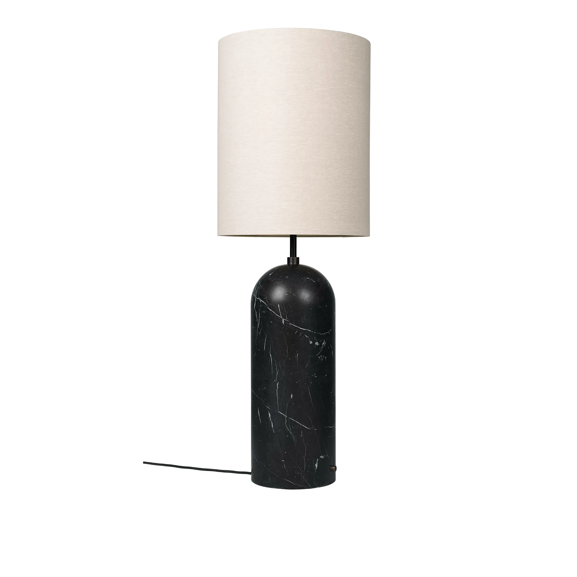 Gravity gulvlampe XL High svart marmor - 1