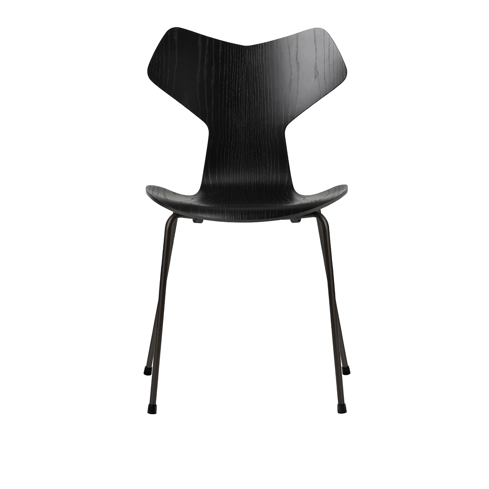 3130 Grand Prix stol Askfiner Black - Fritz Hansen - Arne Jacobsen - NO GA