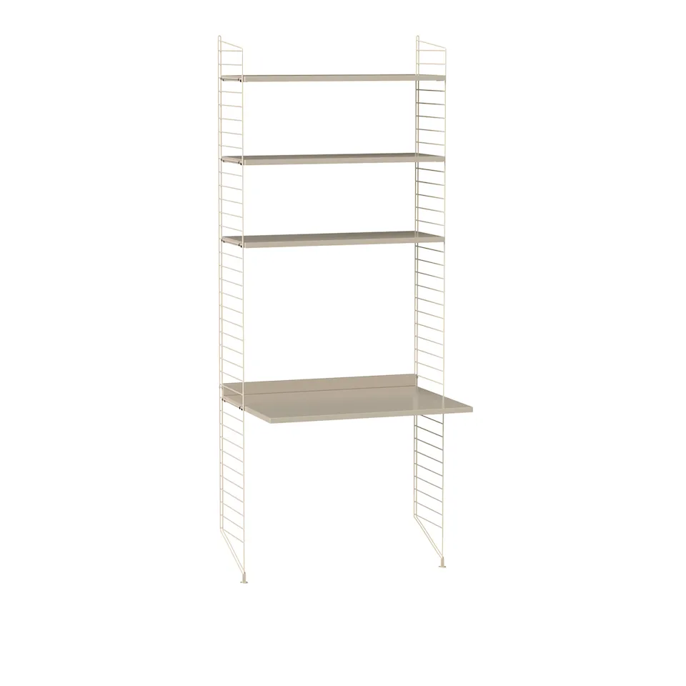 Kontor hyllesystem A beige/beige