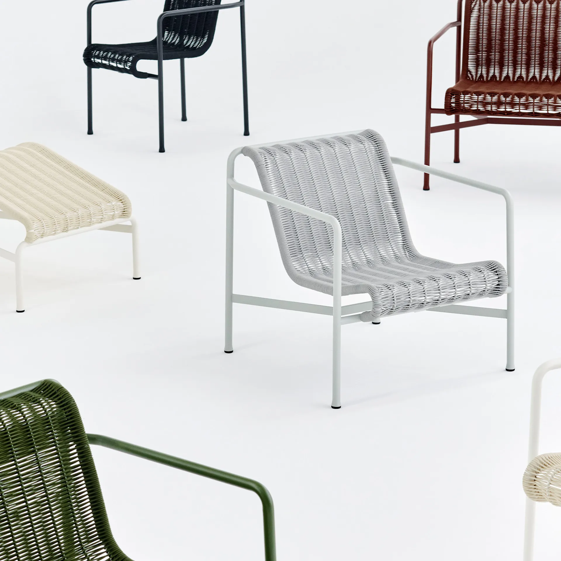 Palisade lav lenestol med ledning - HAY - Ronan & Erwan Bouroullec - NO GA