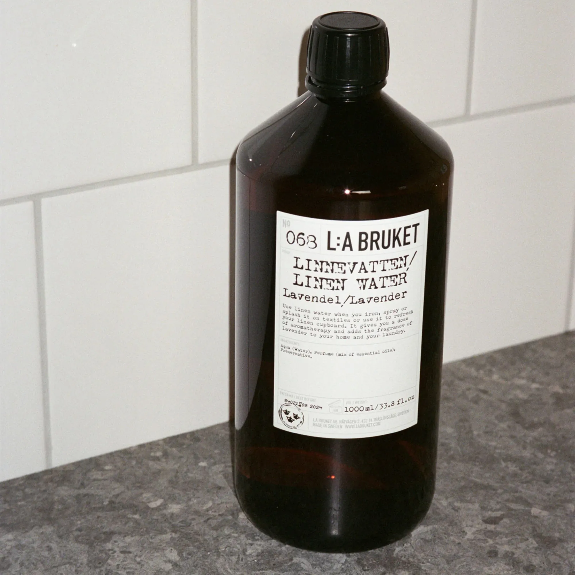 068 Lavender linvann 1 liter - 2