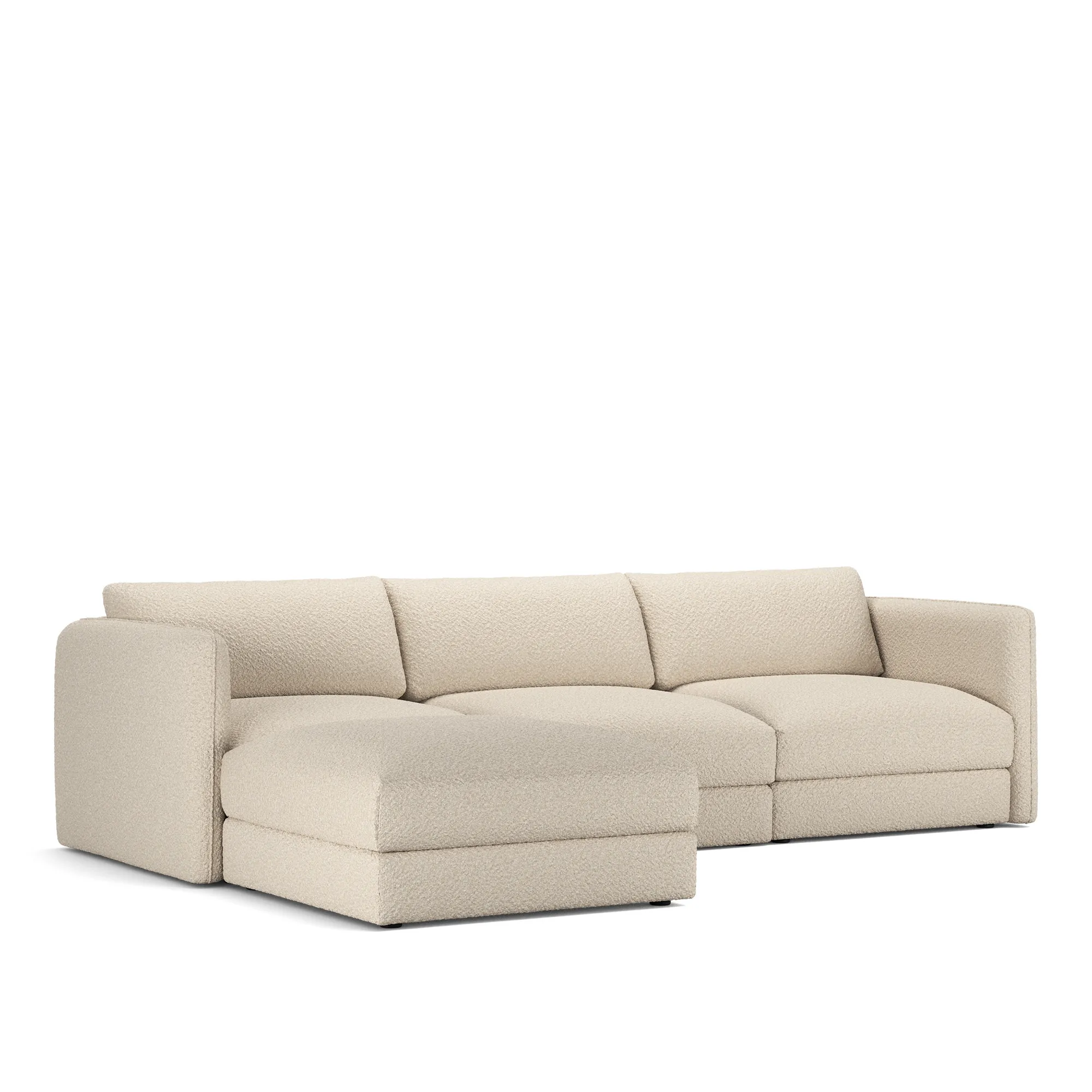 Pavarotti 03 3-seters sofa med fotskammel - 4