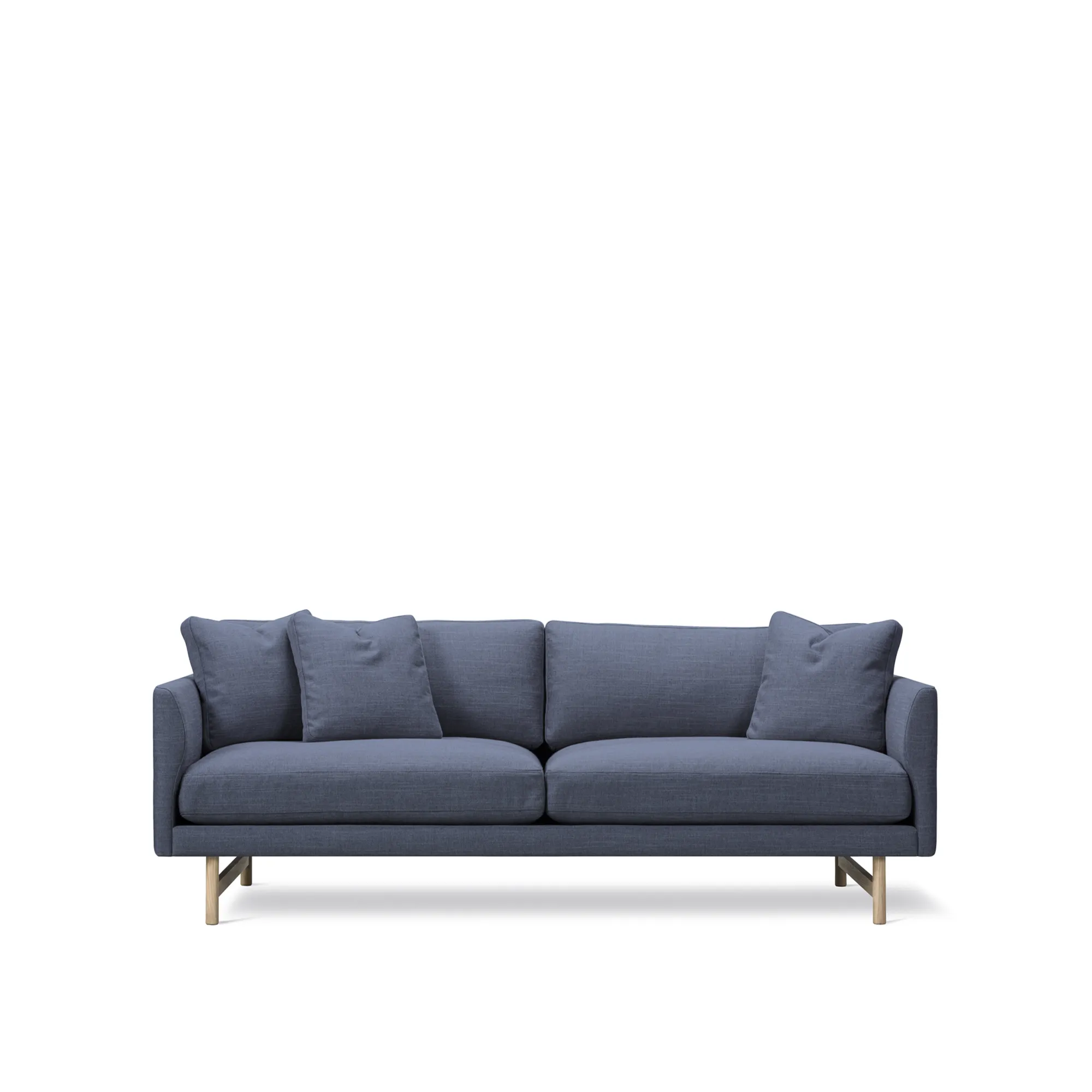 Calmo 2-seters sofa lakkert eik - 1
