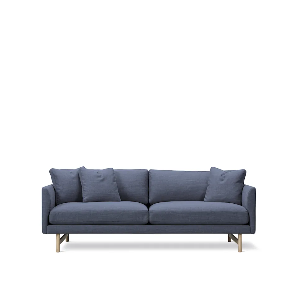 Calmo 2-seters sofa lakkert eik