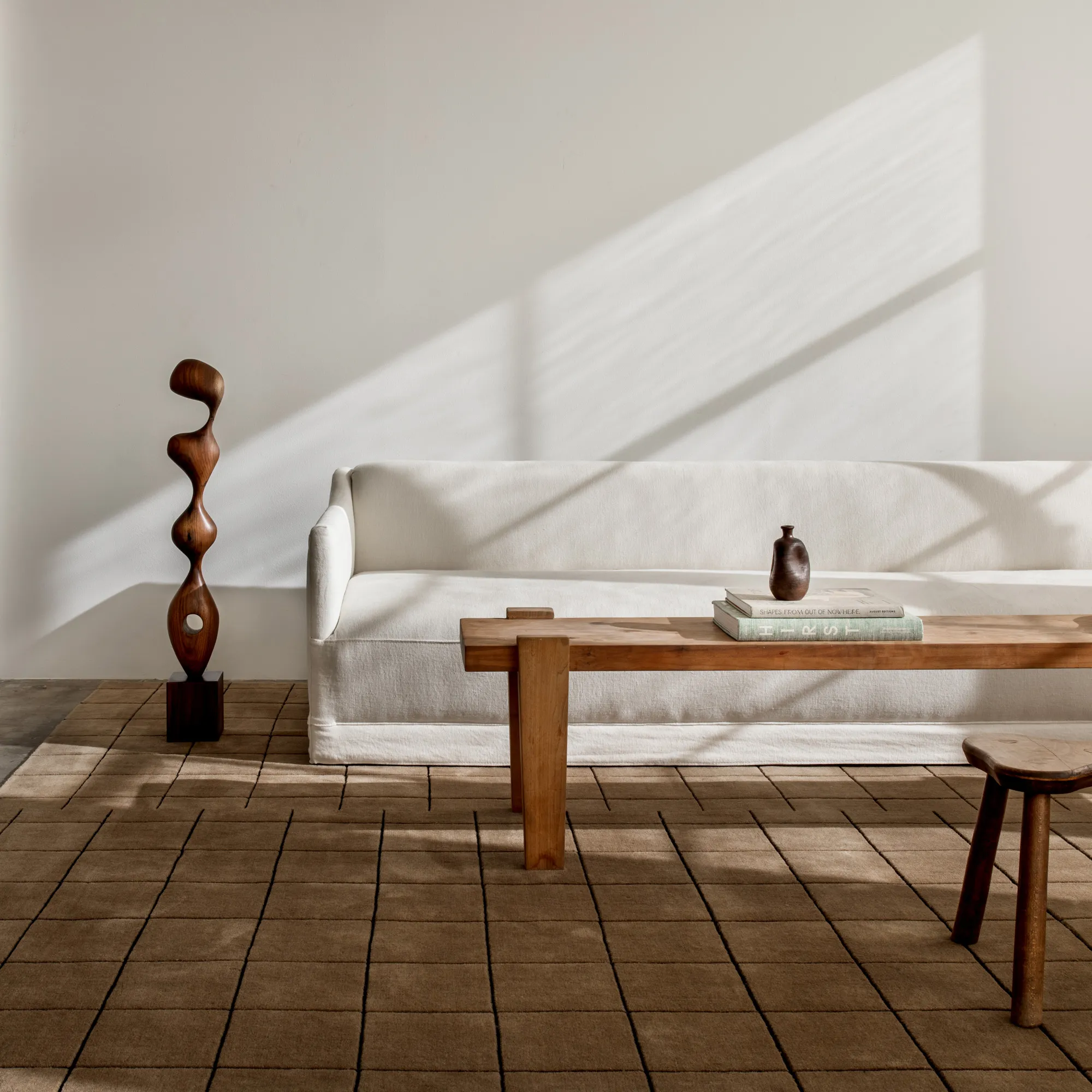 Grid Chestnut/Black ullteppe - 7