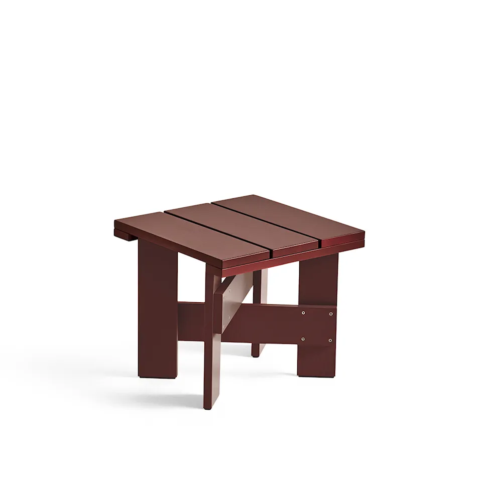 Crate Low Table / Iron Red