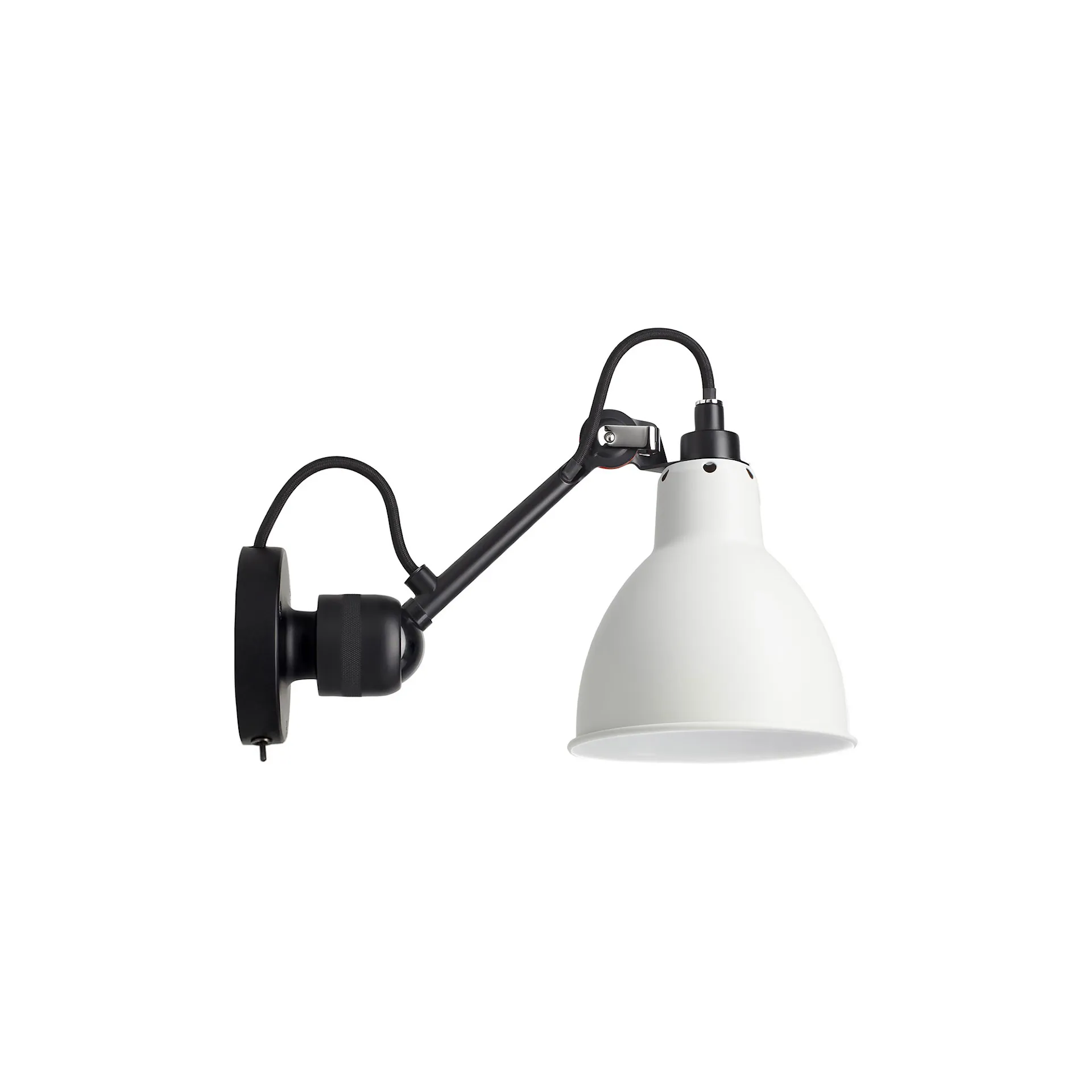 Lampe Gras No304 SW - Rund - Sort base - Lampe Gras by DCWéditions - Bernard-Albin Gras  - NO GA