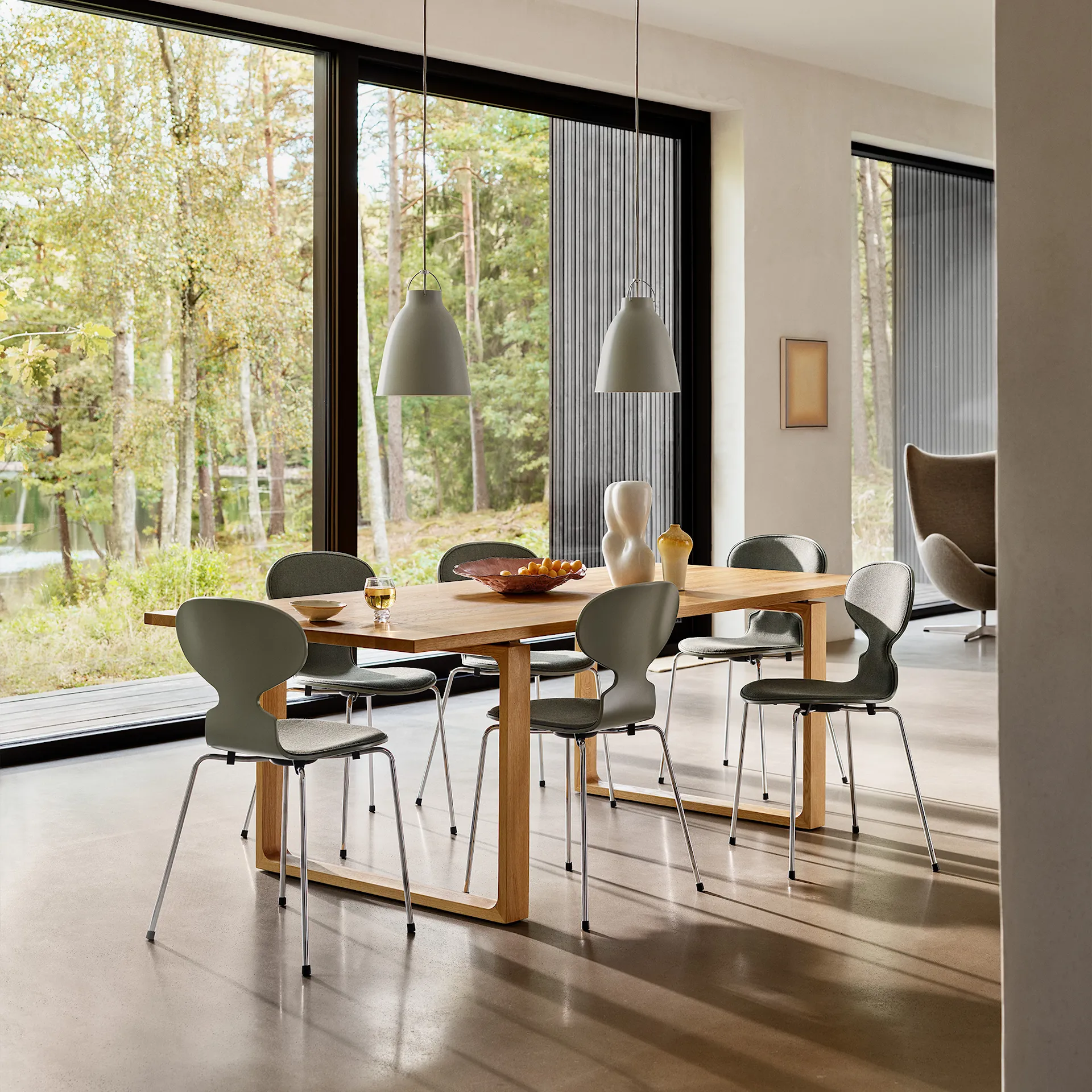 3101 Mauren 4 ben - Fritz Hansen - Arne Jacobsen - NO GA