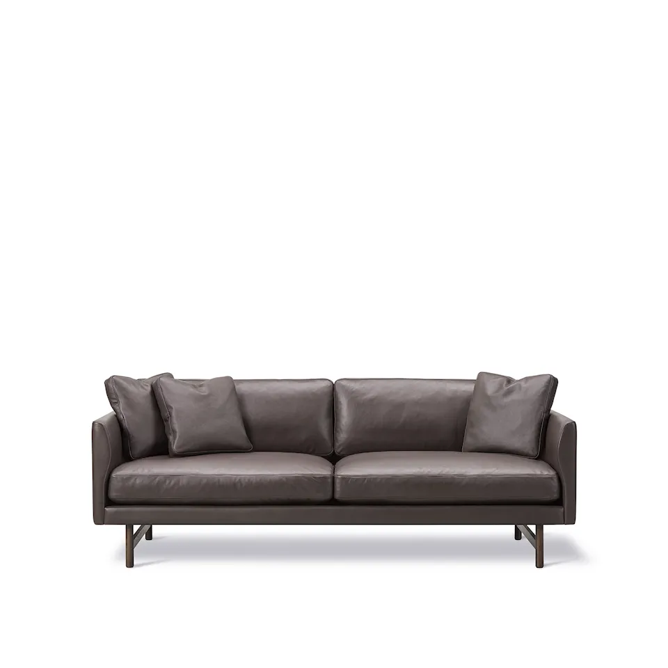 Calmo 2-seters sofa røkt eik