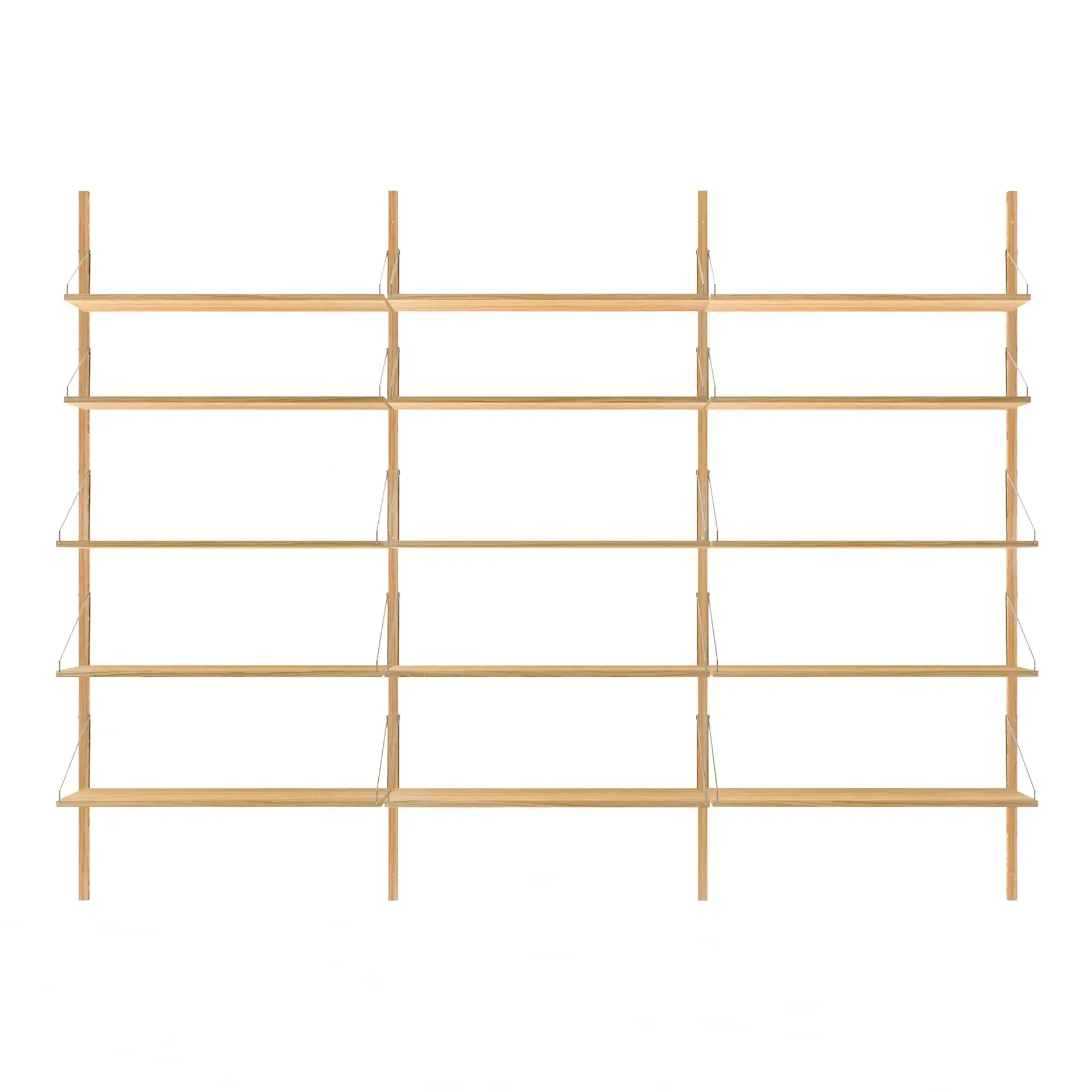 Shelf Library Triple Section hyllesystem - 1