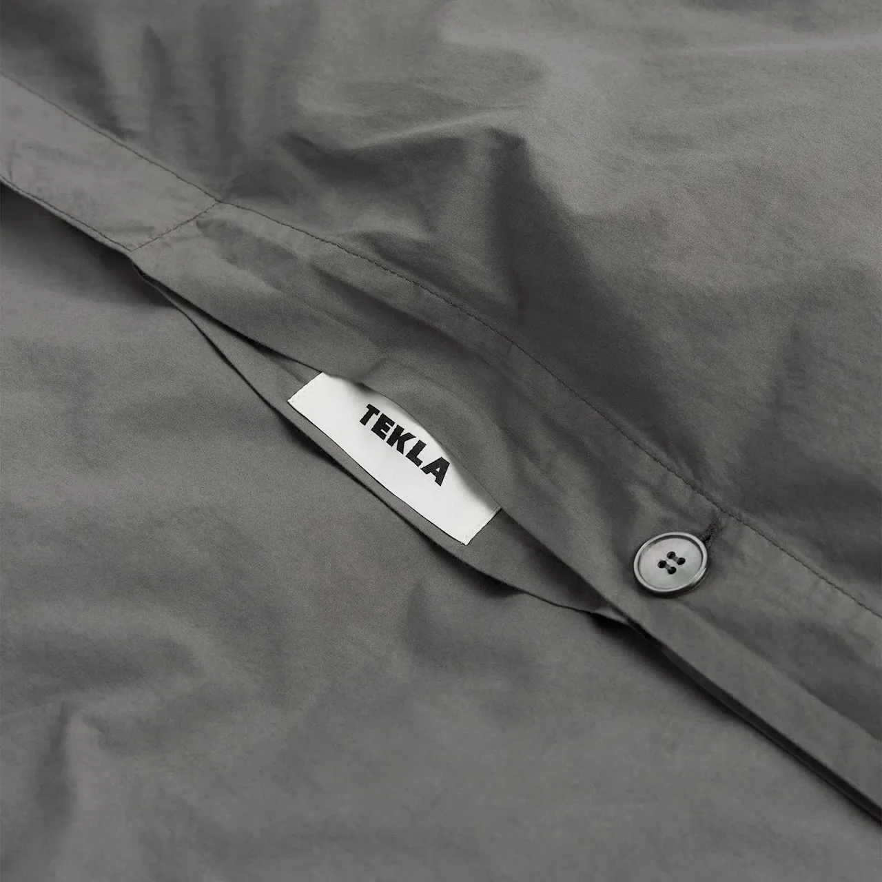 Percale Solid Dark Taupe dynetrekk