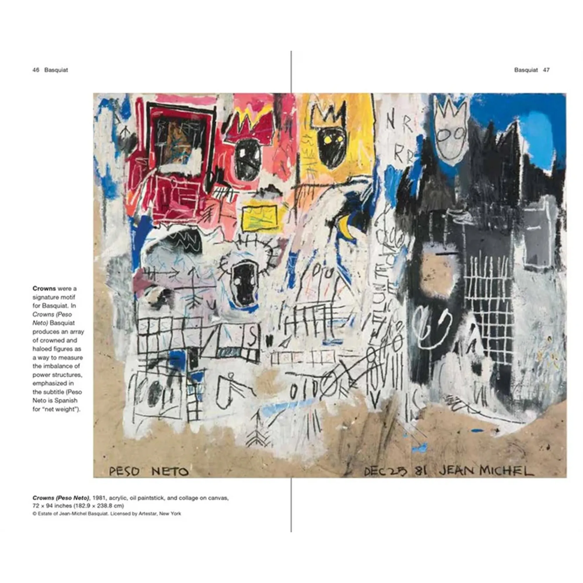 Jean-Michel Basquiat Handbook kunstbok - 5