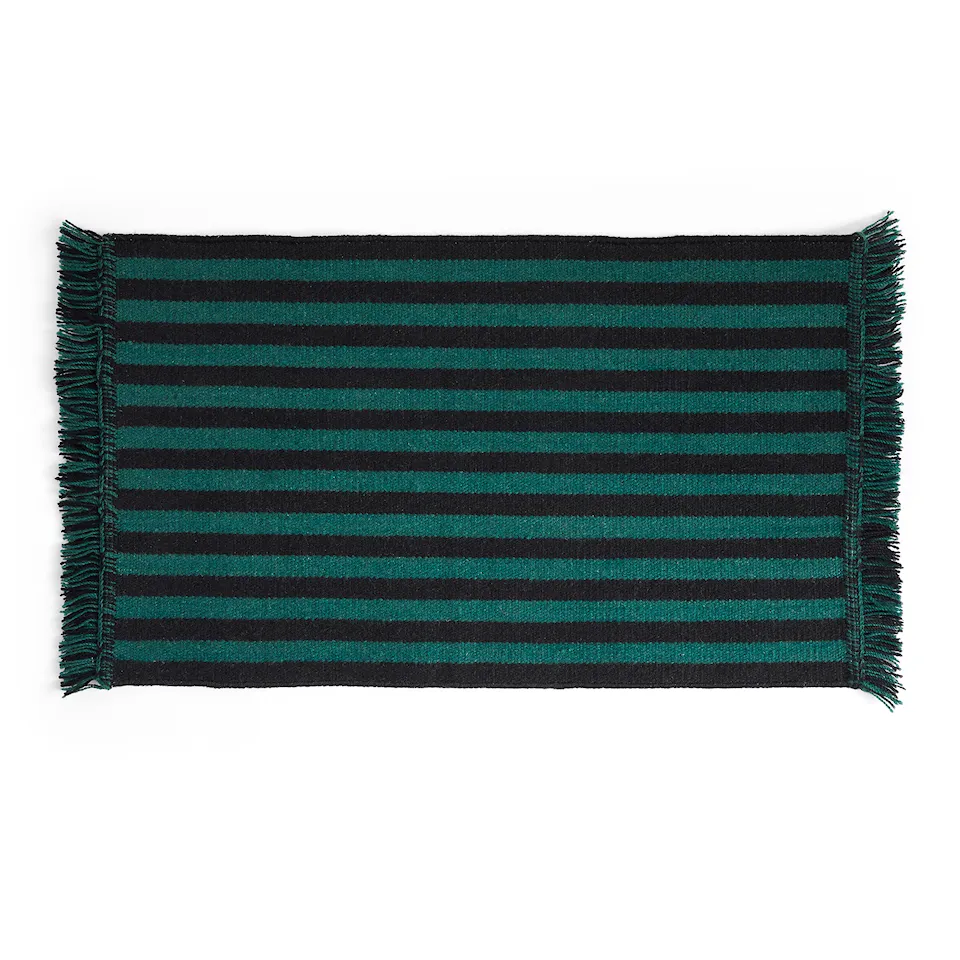 Stripes and Stripes Wool L95 x W52 - Green