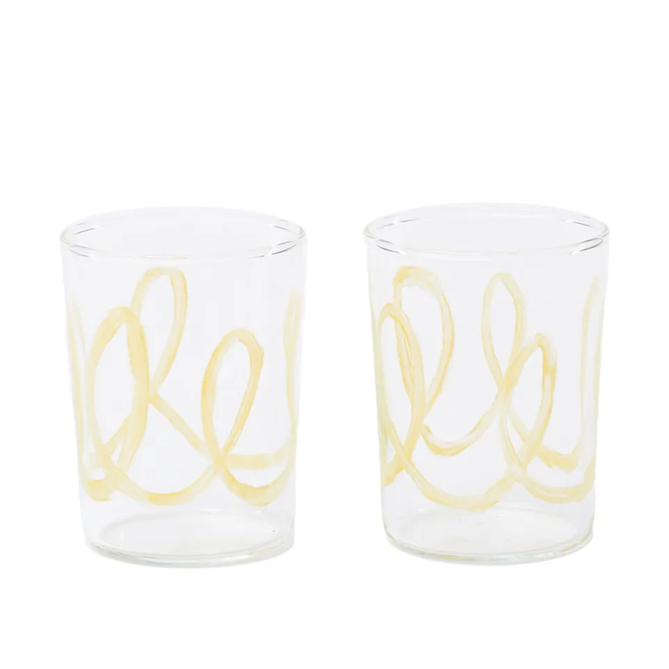 Soft Serve Drinking Glass Set of 2