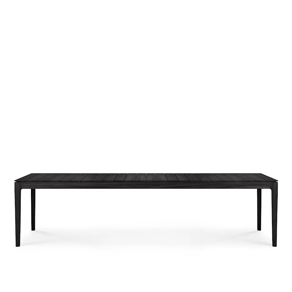 Bok Outdoor Dining Table 300x110 - Teak Black