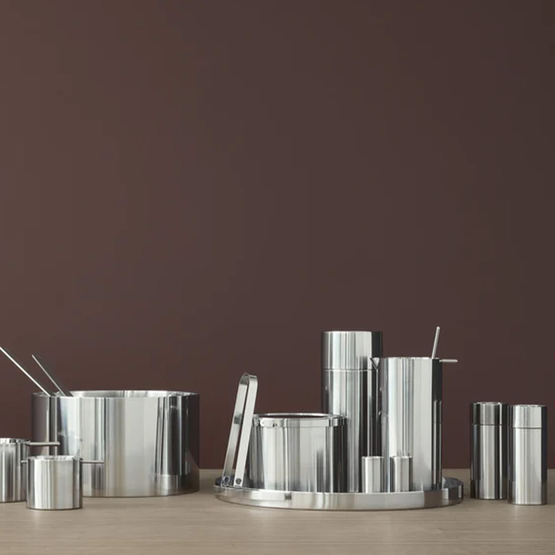 Arne Jacobsen Salt & Pepper Set - Stelton - Arne Jacobsen - NO GA