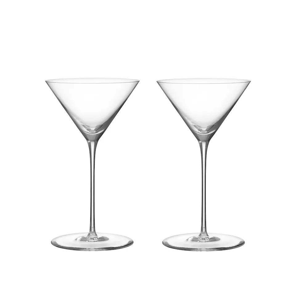Geometry martiniglass 20 cl 2-pakning