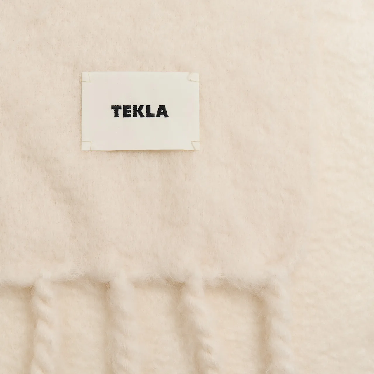 Mohair Ivory ullteppe