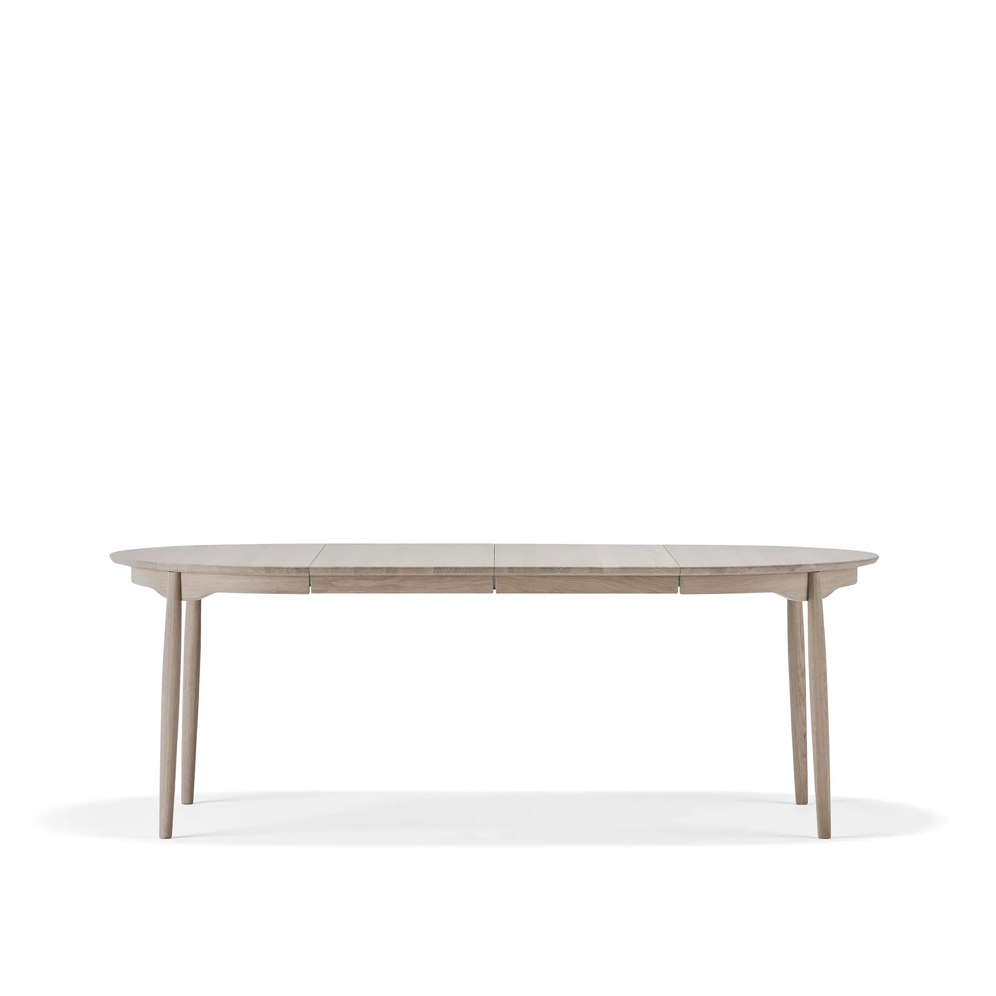 Carl spisebord Ø115 cm med ileggsplate - 1