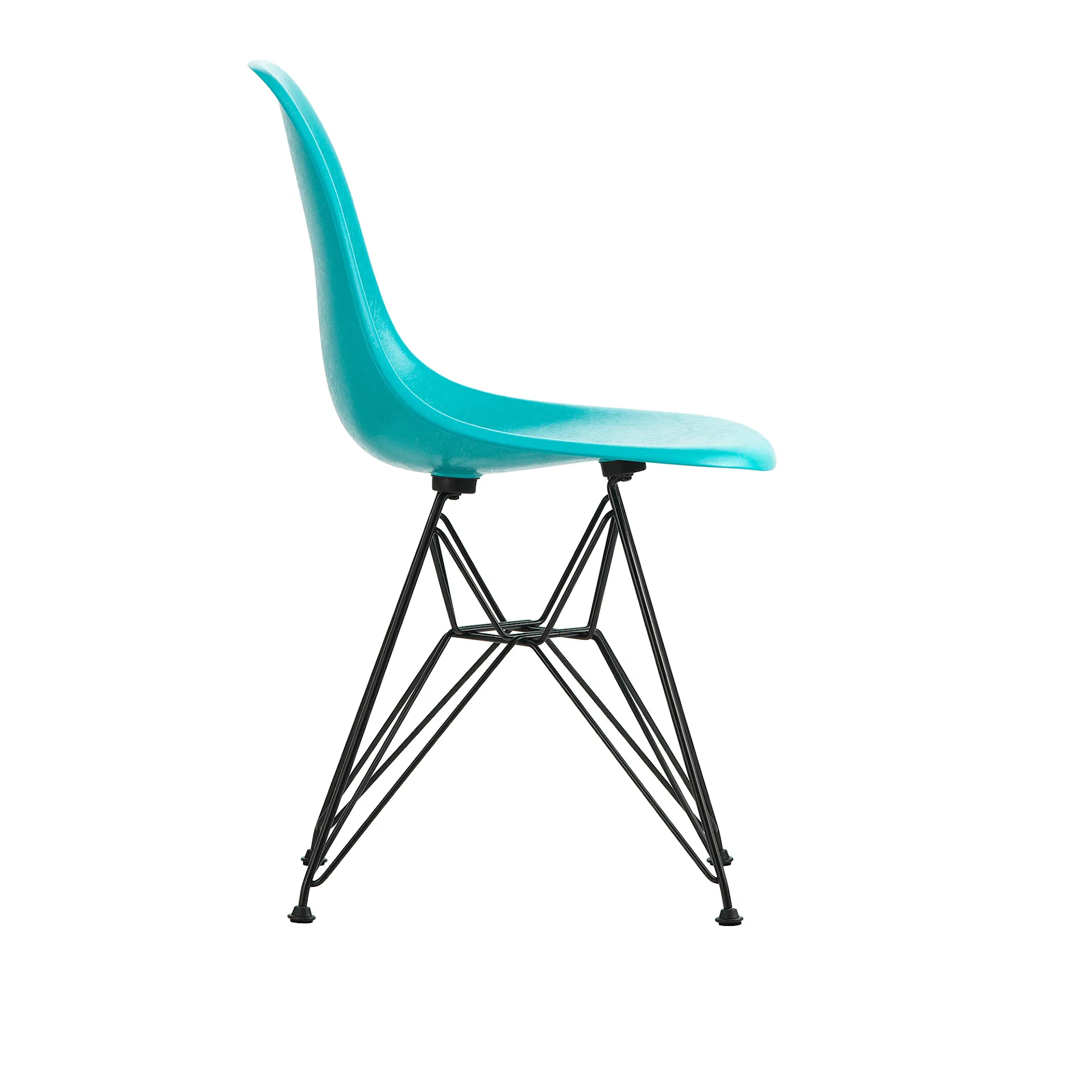 Eames Fiberglass Side Chair Turquoise - Vitra - Charles & Ray Eames - NO GA