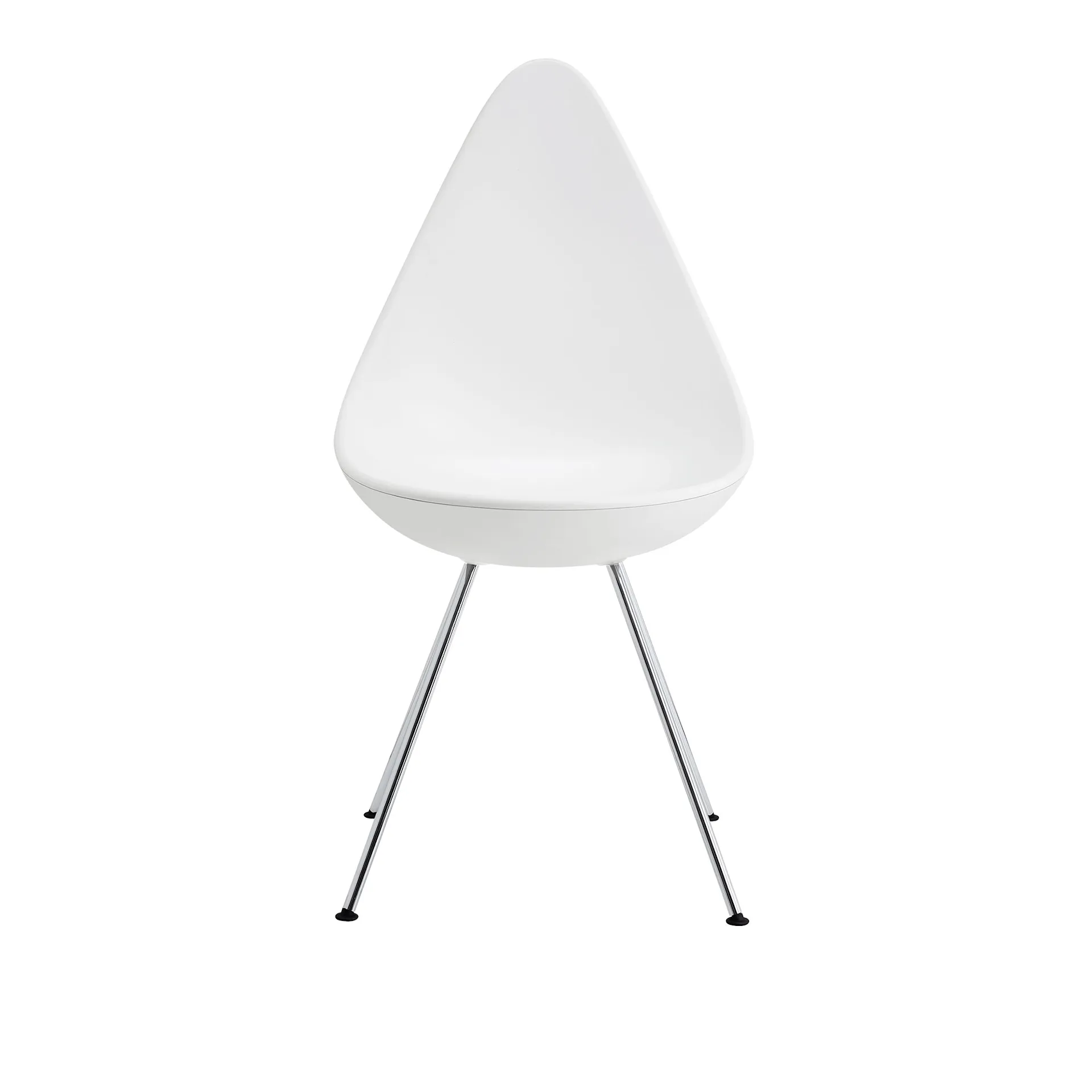 3110 Drop stol White - Fritz Hansen - Arne Jacobsen - NO GA