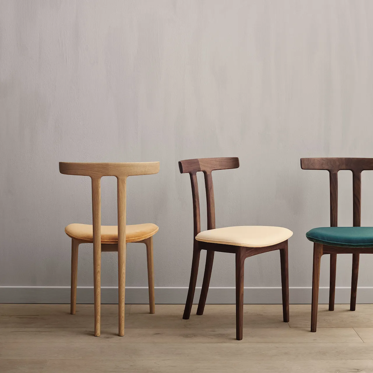 OW58 T-Chair spisestuestol eik
